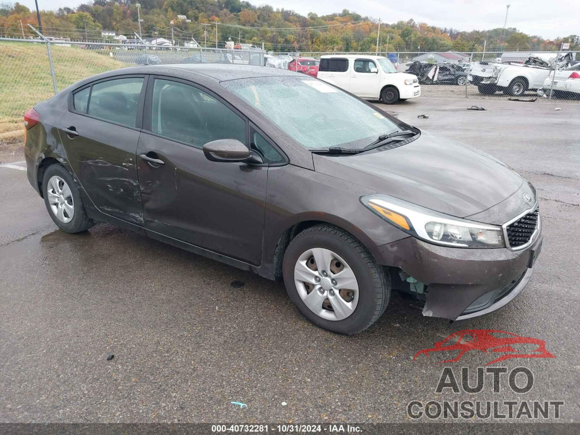 KIA FORTE 2017 - 3KPFK4A72HE106024