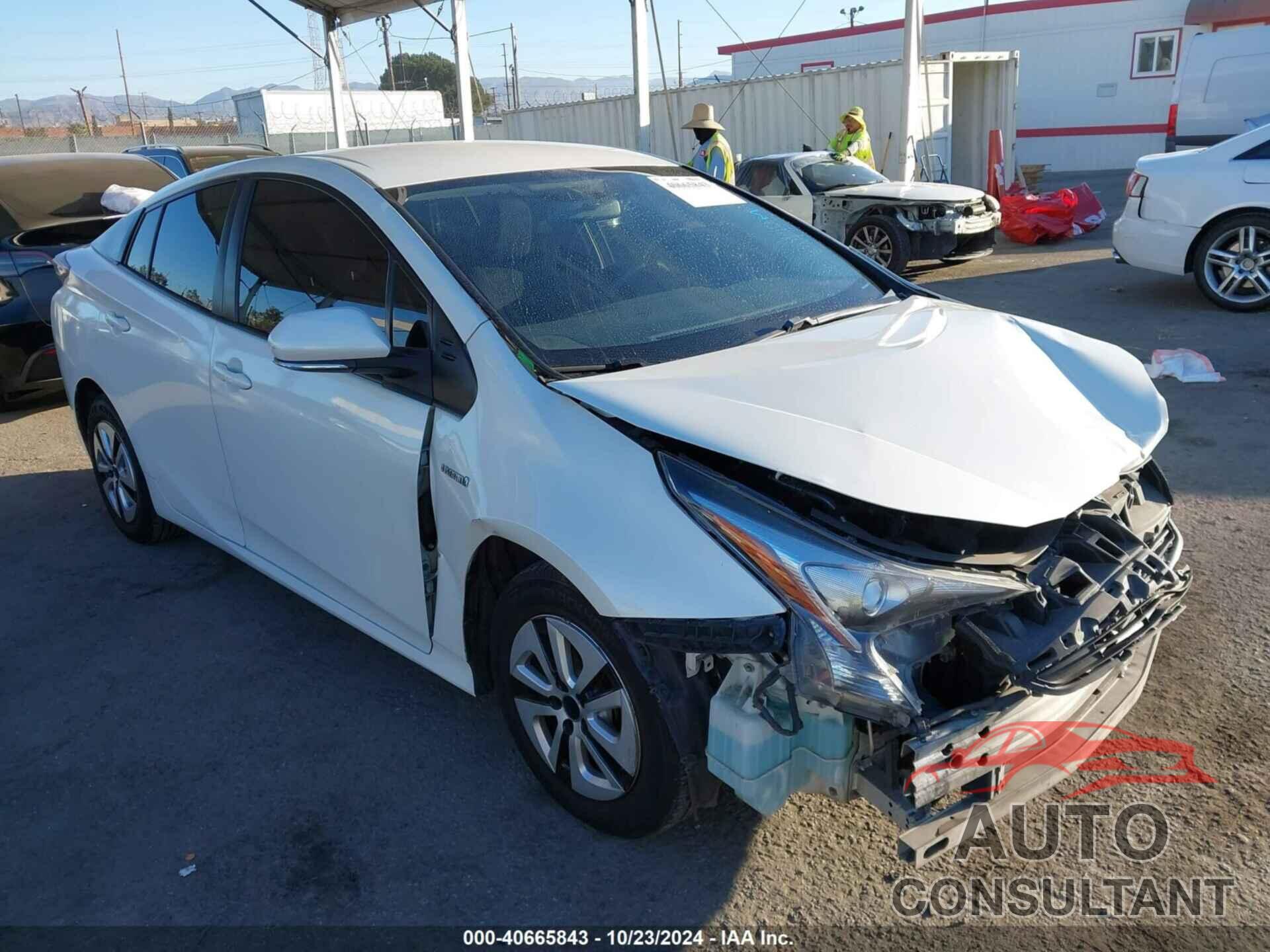 TOYOTA PRIUS 2016 - JTDKBRFU6G3021056