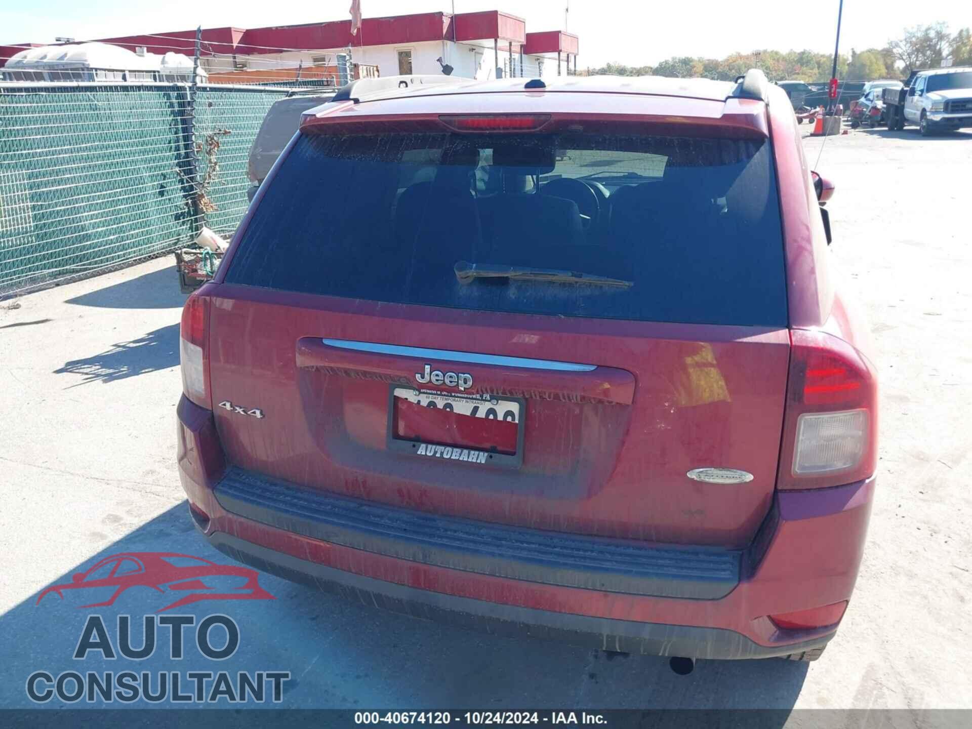 JEEP COMPASS 2016 - 1C4NJDEB4GD541883
