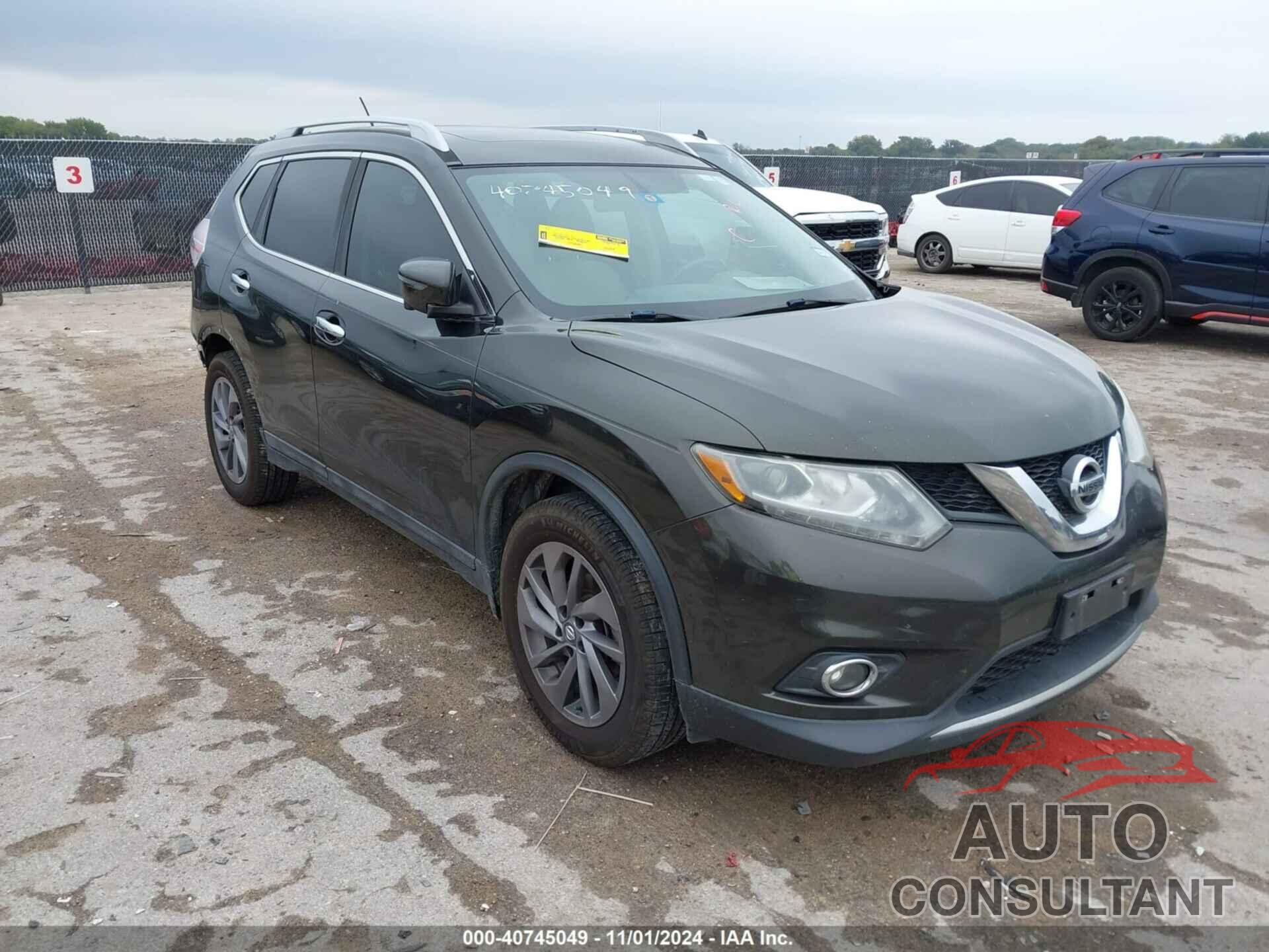 NISSAN ROGUE 2016 - 5N1AT2MT3GC864007