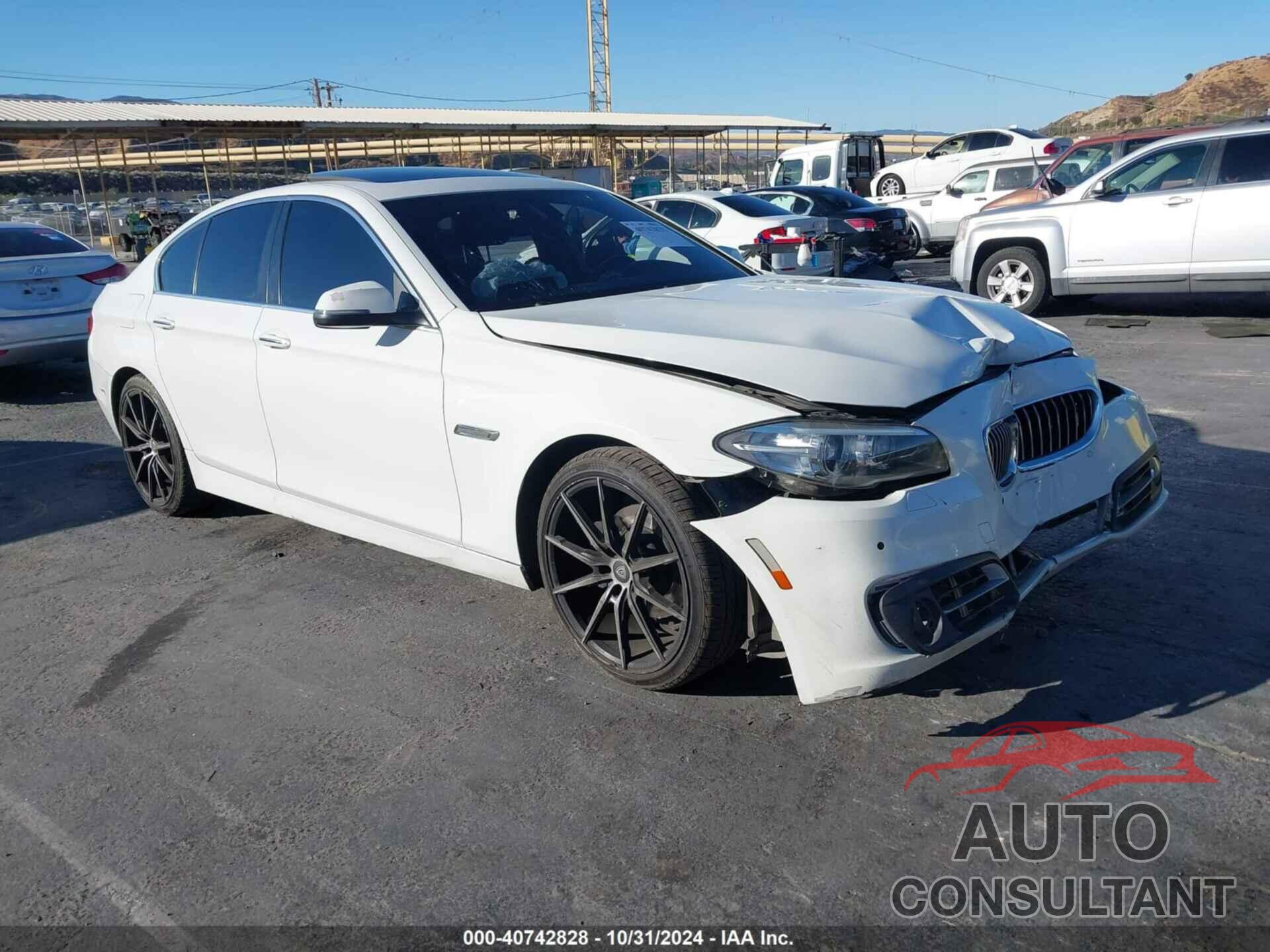 BMW 528I 2016 - WBA5A5C57GG347556