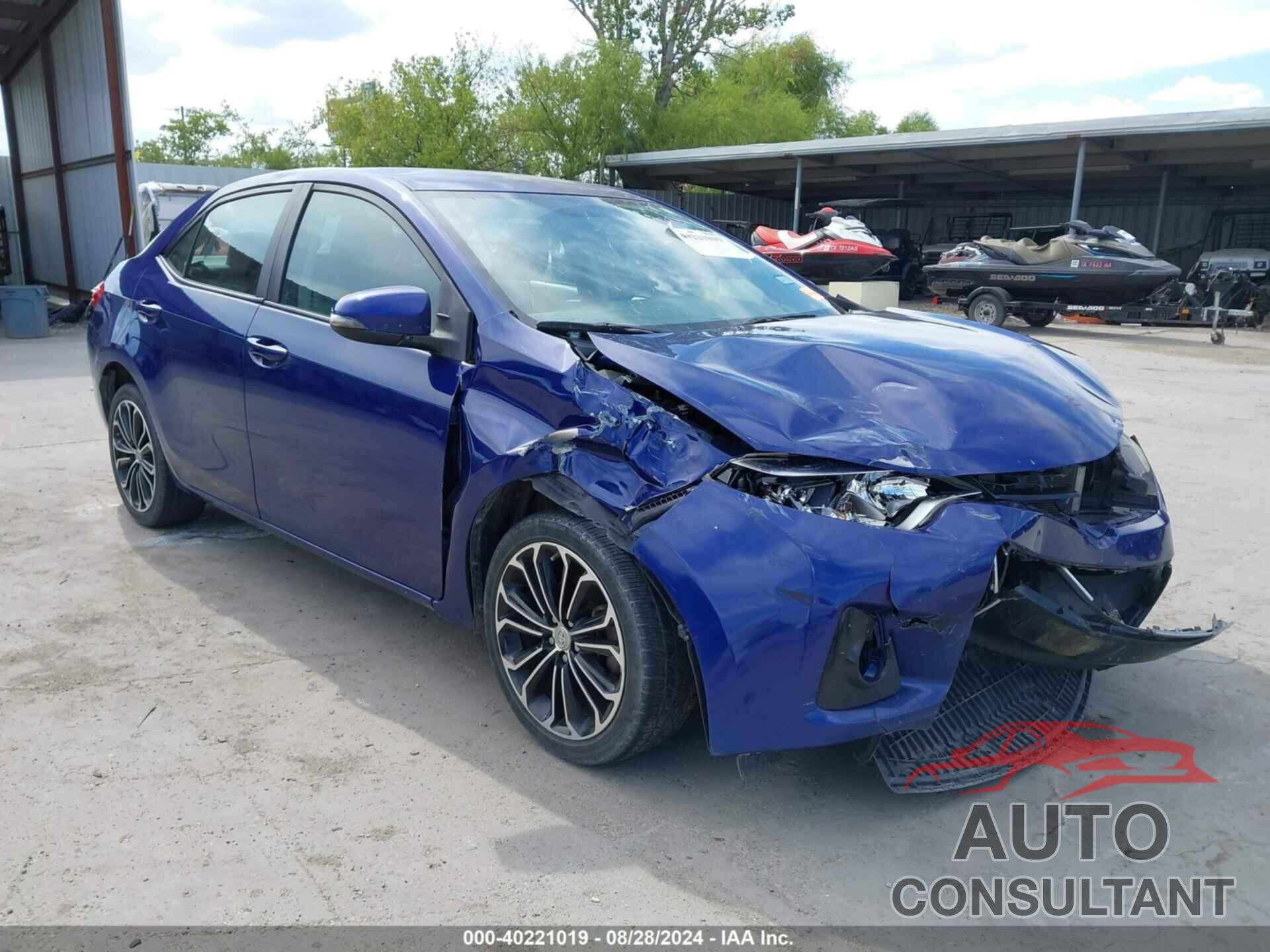 TOYOTA COROLLA 2016 - 5YFBURHE5GP479064