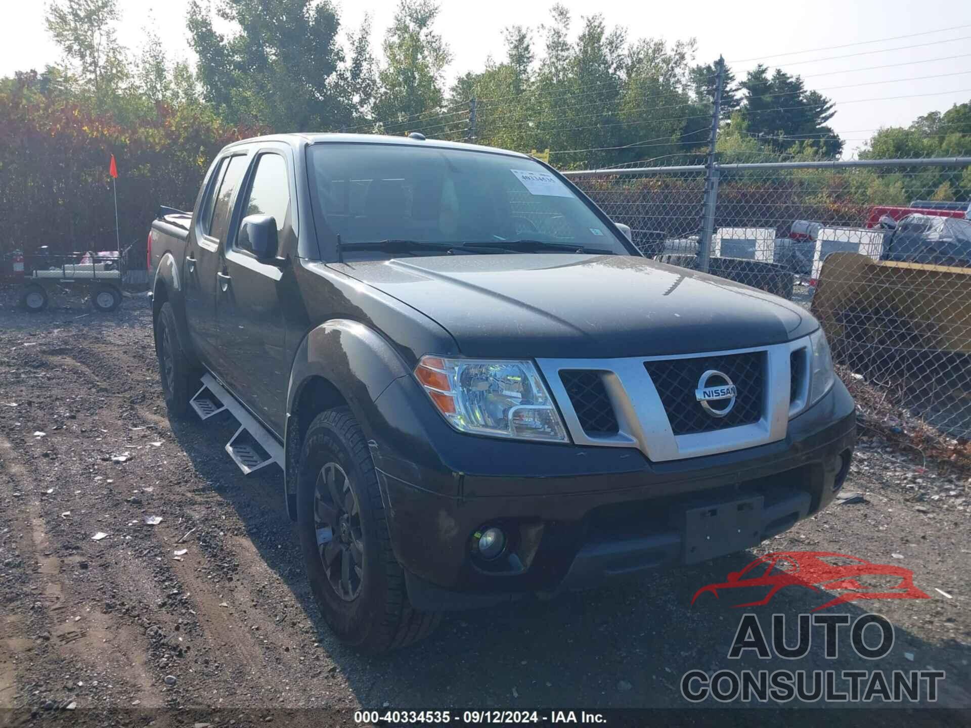 NISSAN FRONTIER 2018 - 1N6AD0EV8JN716420