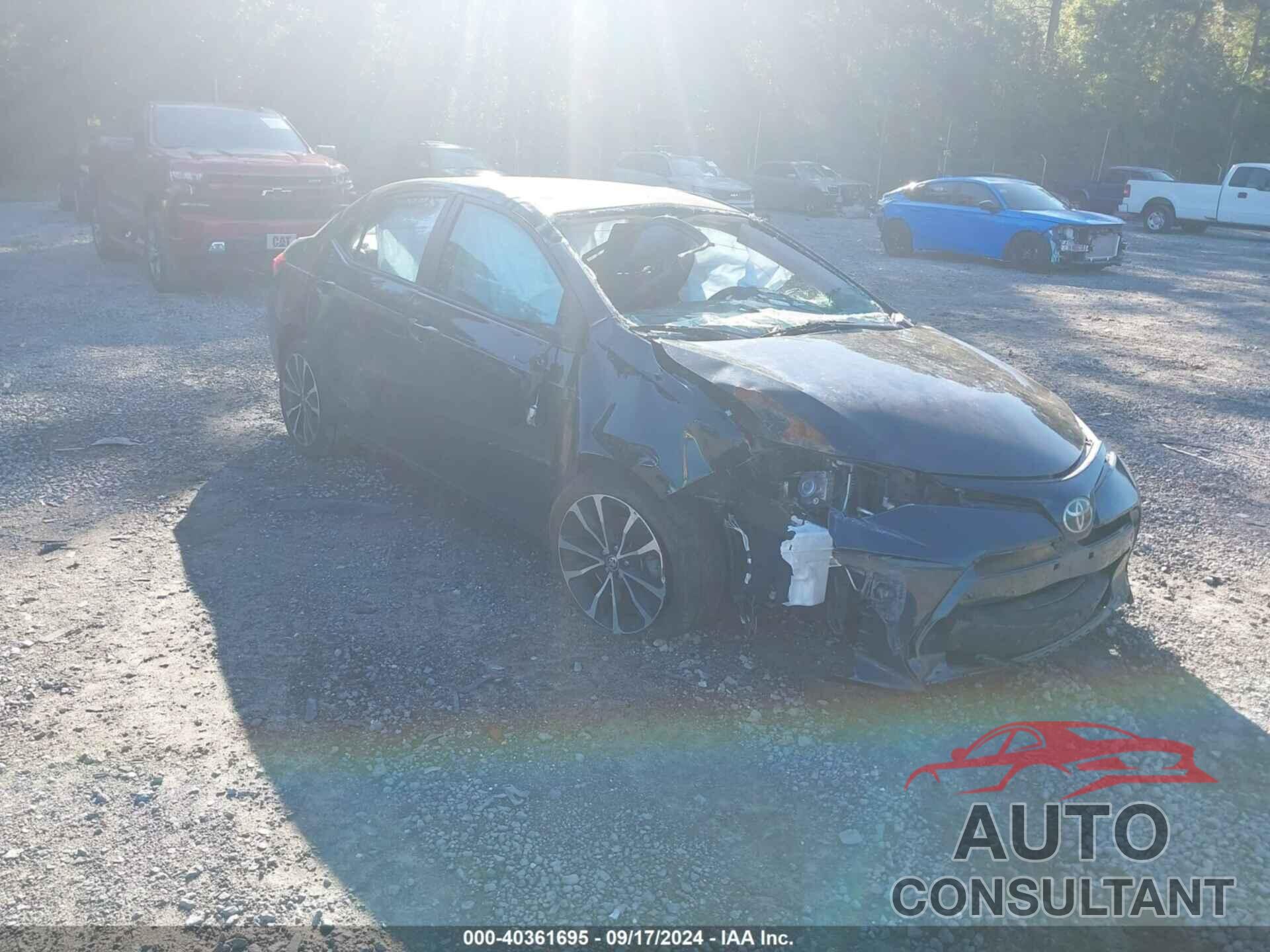 TOYOTA COROLLA 2017 - 2T1BURHE2HC925317