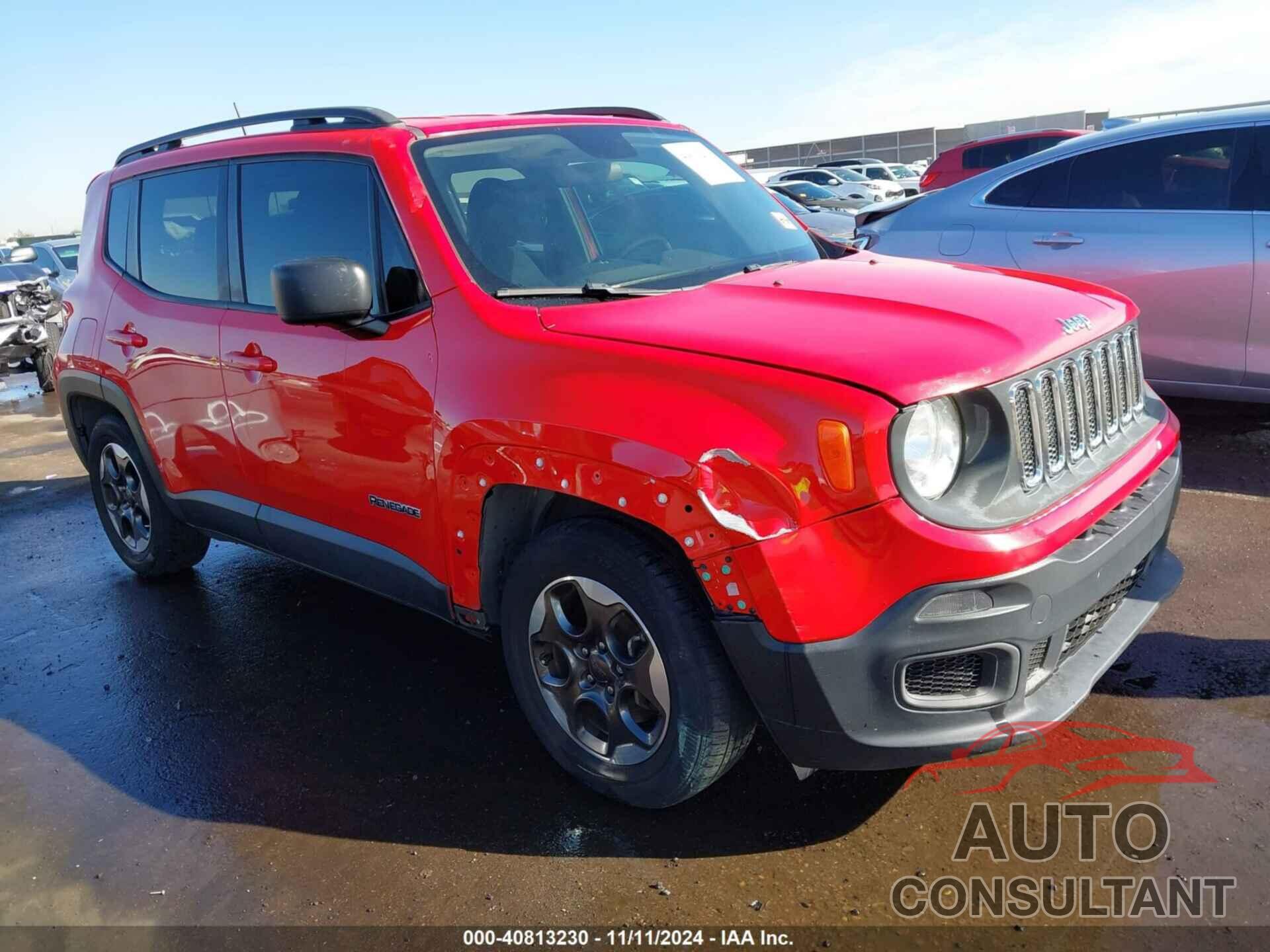 JEEP RENEGADE 2017 - ZACCJAAB9HPE52681