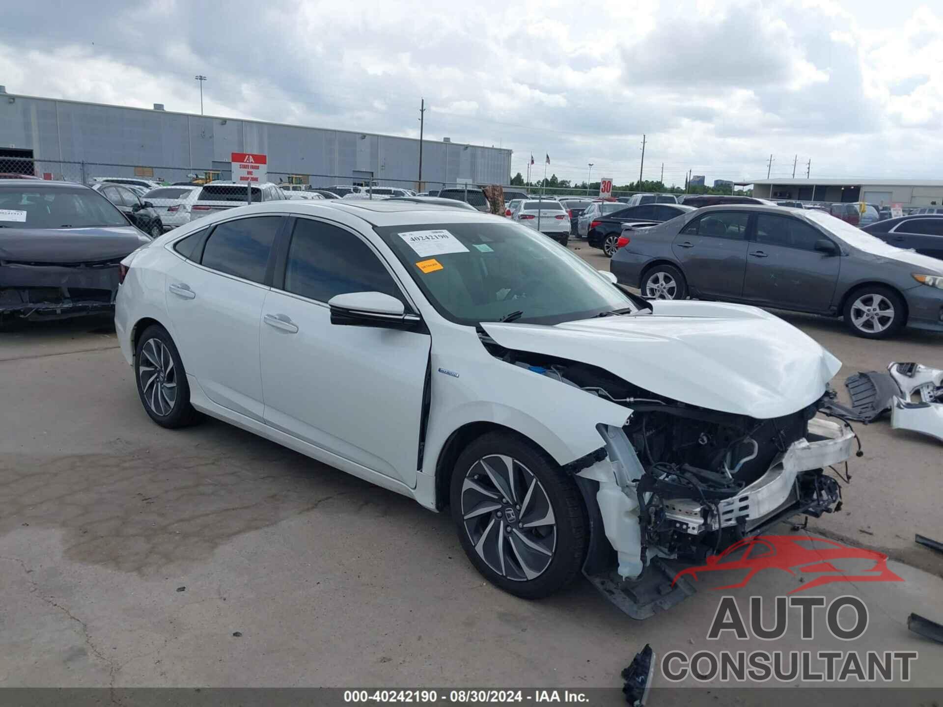 HONDA INSIGHT 2020 - 19XZE4F99LE010415