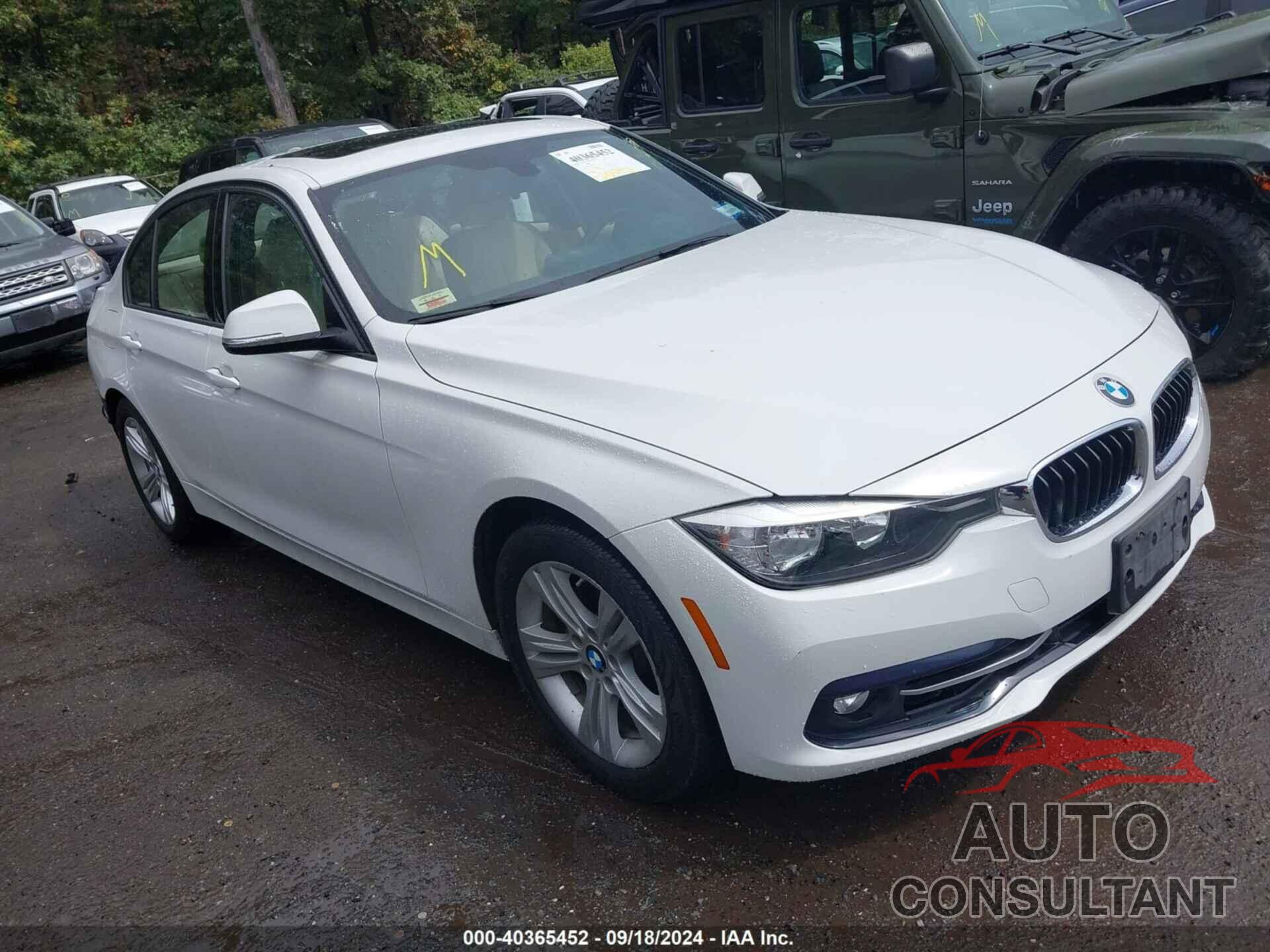 BMW 328I 2016 - WBA8E3G56GNT74906