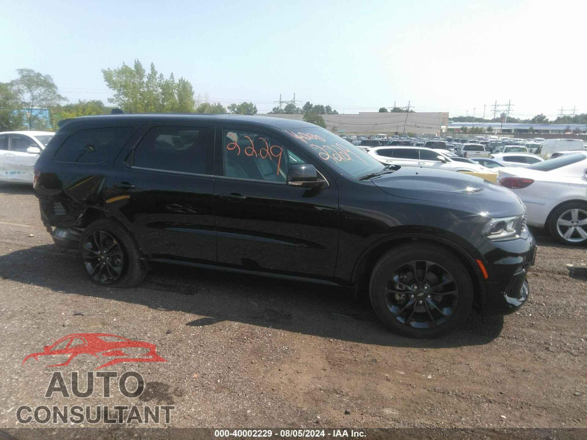 DODGE DURANGO 2021 - 1C4SDJCT9MC848231