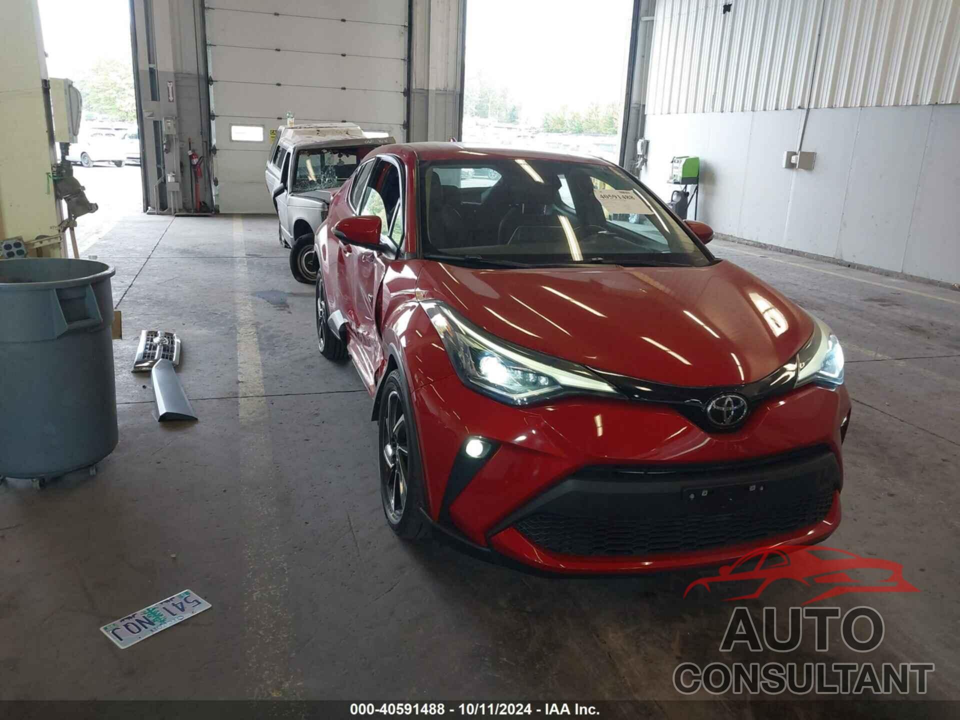 TOYOTA C-HR 2022 - NMTKHMBX9NR140490