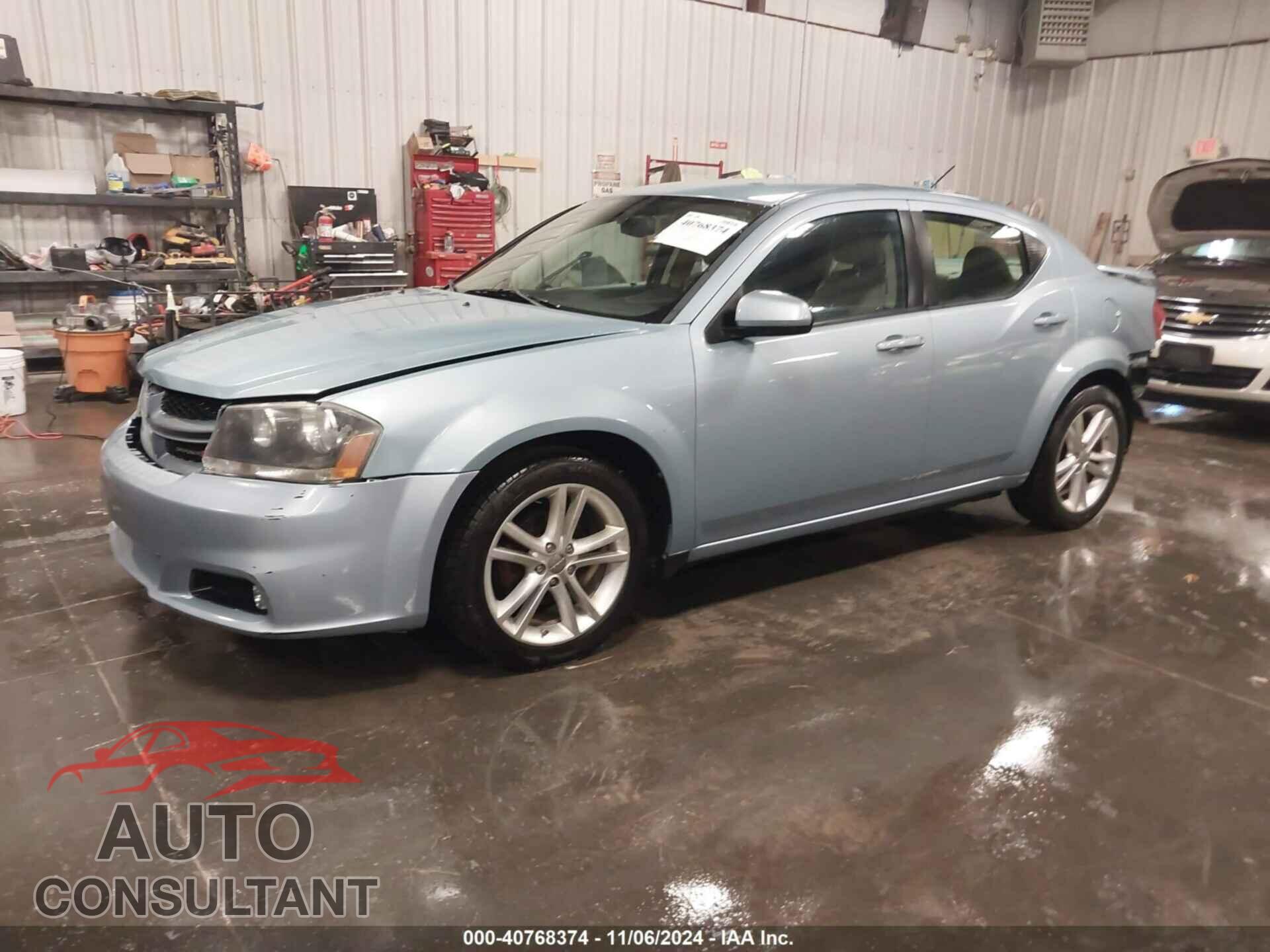 DODGE AVENGER 2013 - 1C3CDZCB2DN506350