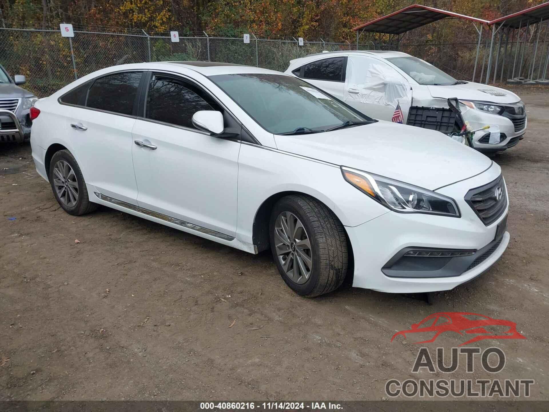 HYUNDAI SONATA 2017 - 5NPE34AF2HH446236