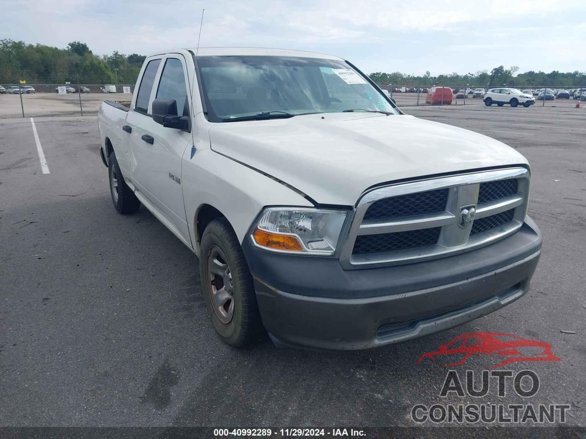 DODGE RAM 1500 2009 - 1D3HB18K29S805452