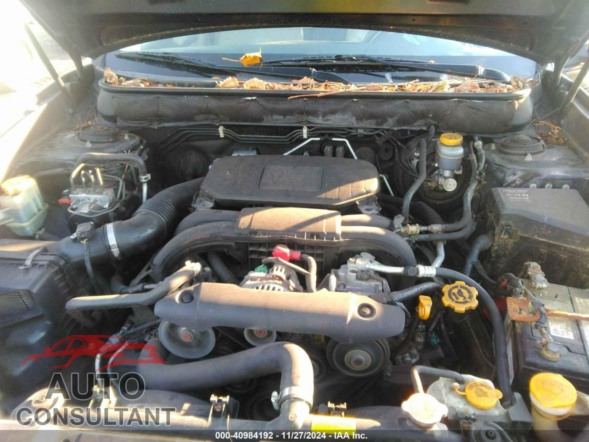 SUBARU OUTBACK 2011 - 4S4BRBLC7B3441654