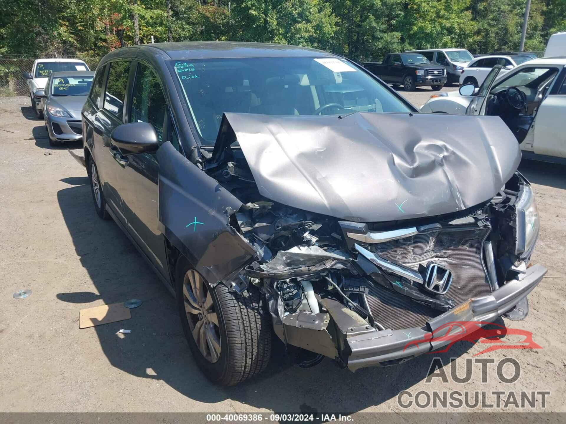 HONDA ODYSSEY 2017 - 5FNRL5H35HB011776