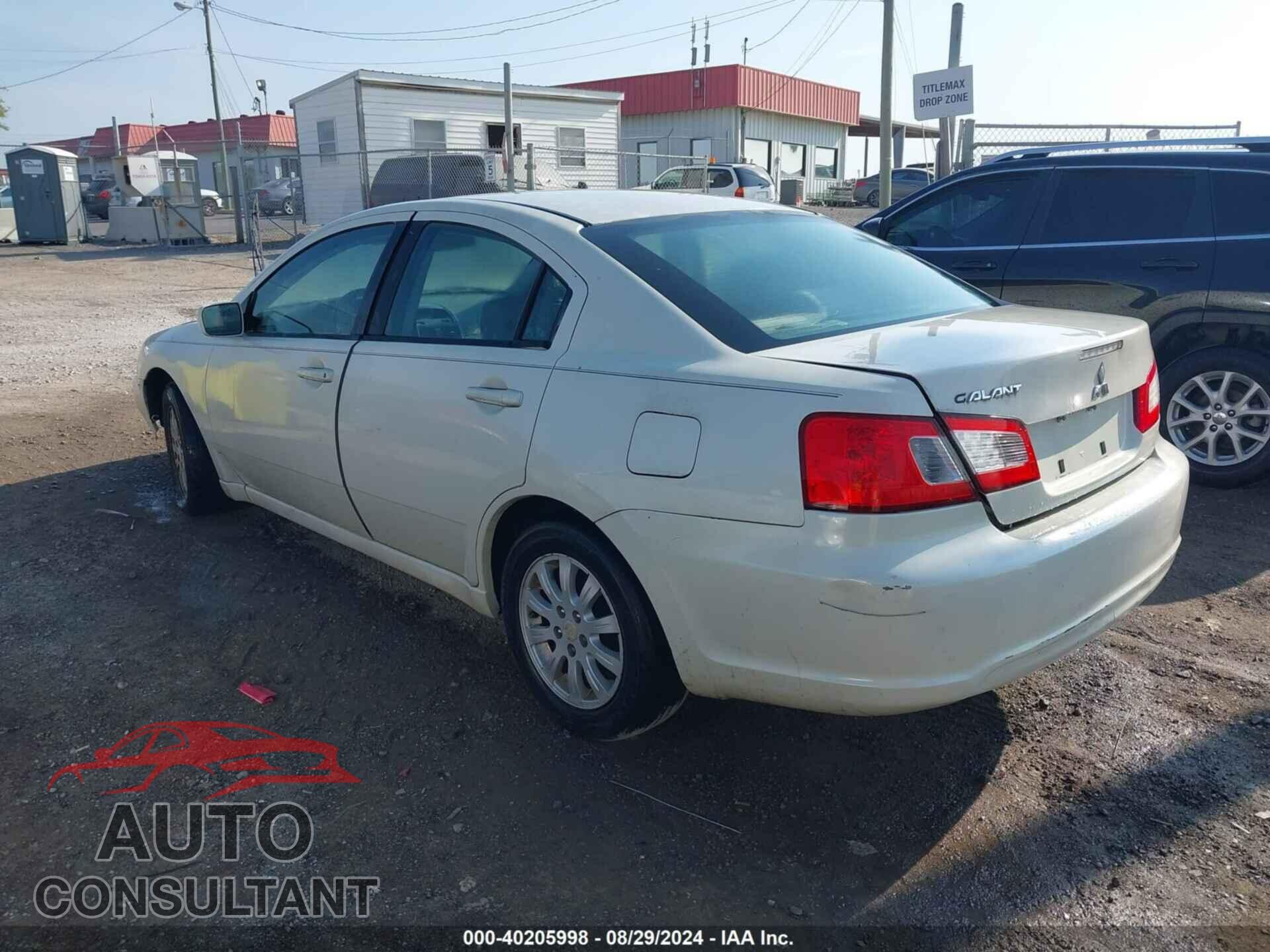 MITSUBISHI GALANT 2009 - 4A3AB36F49E036282