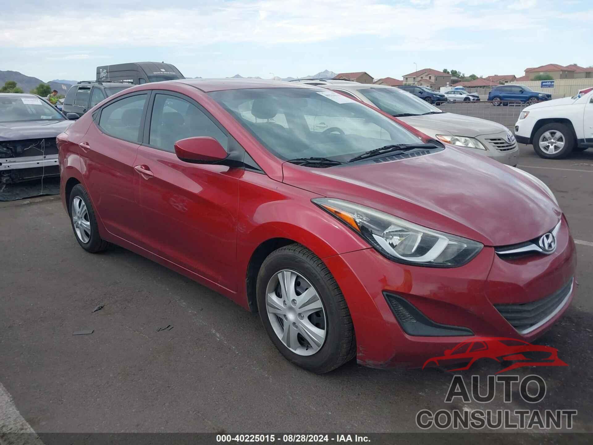 HYUNDAI ELANTRA 2016 - 5NPDH4AE5GH707846