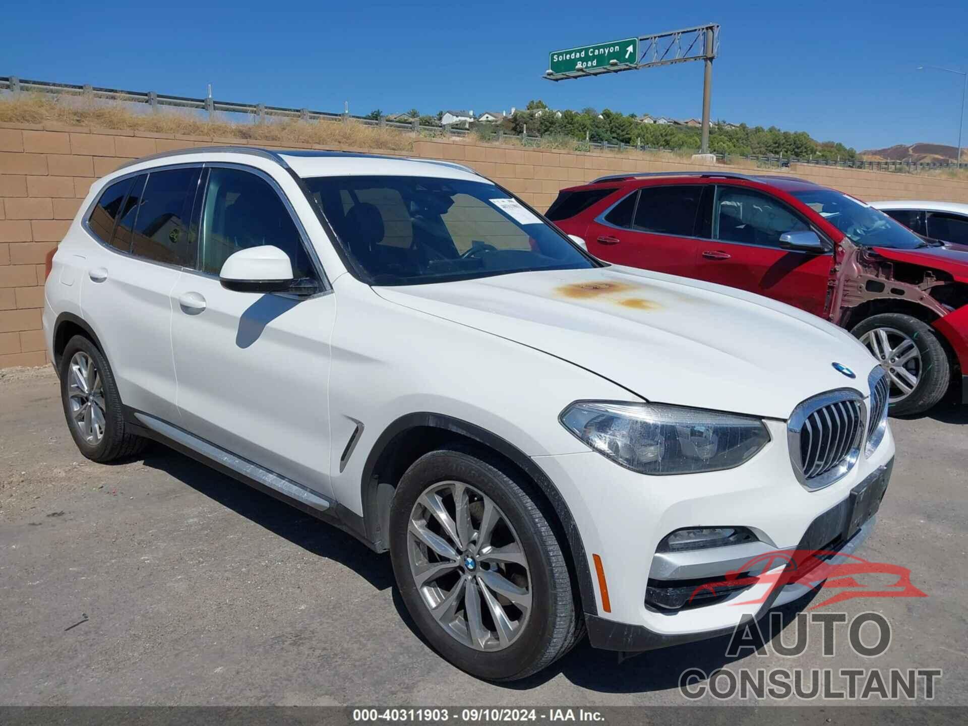 BMW X3 2019 - 5UXTR7C56KLF23657