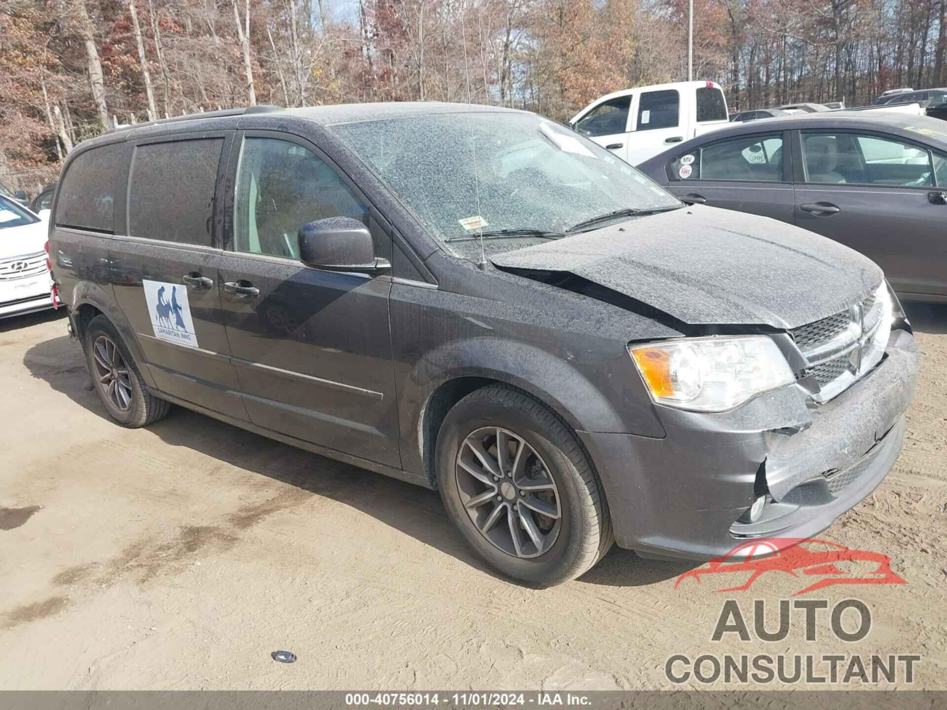 DODGE GRAND CARAVAN 2017 - 2C4RDGCG0HR807505