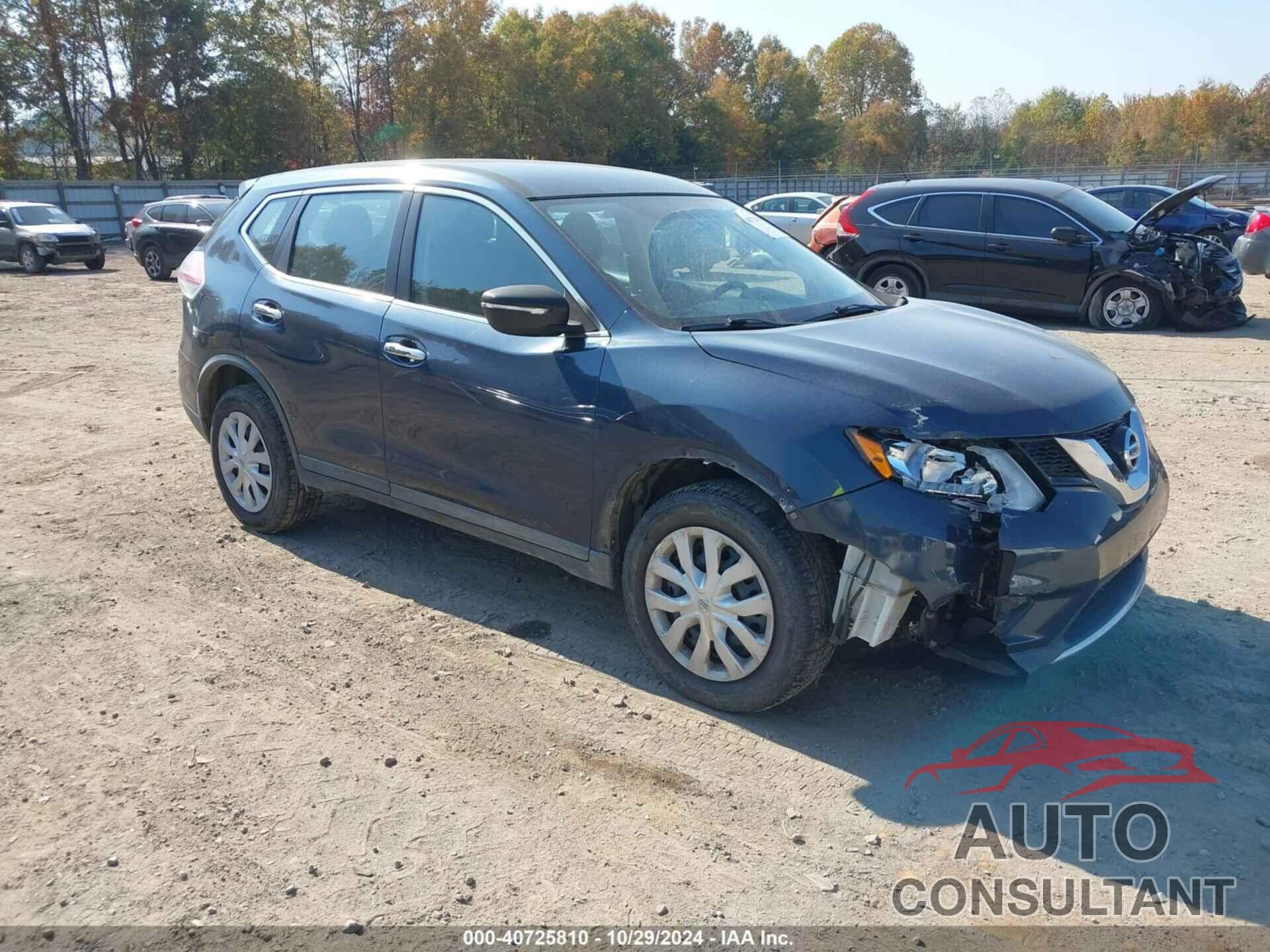 NISSAN ROGUE 2015 - KNMAT2MV5FP528565