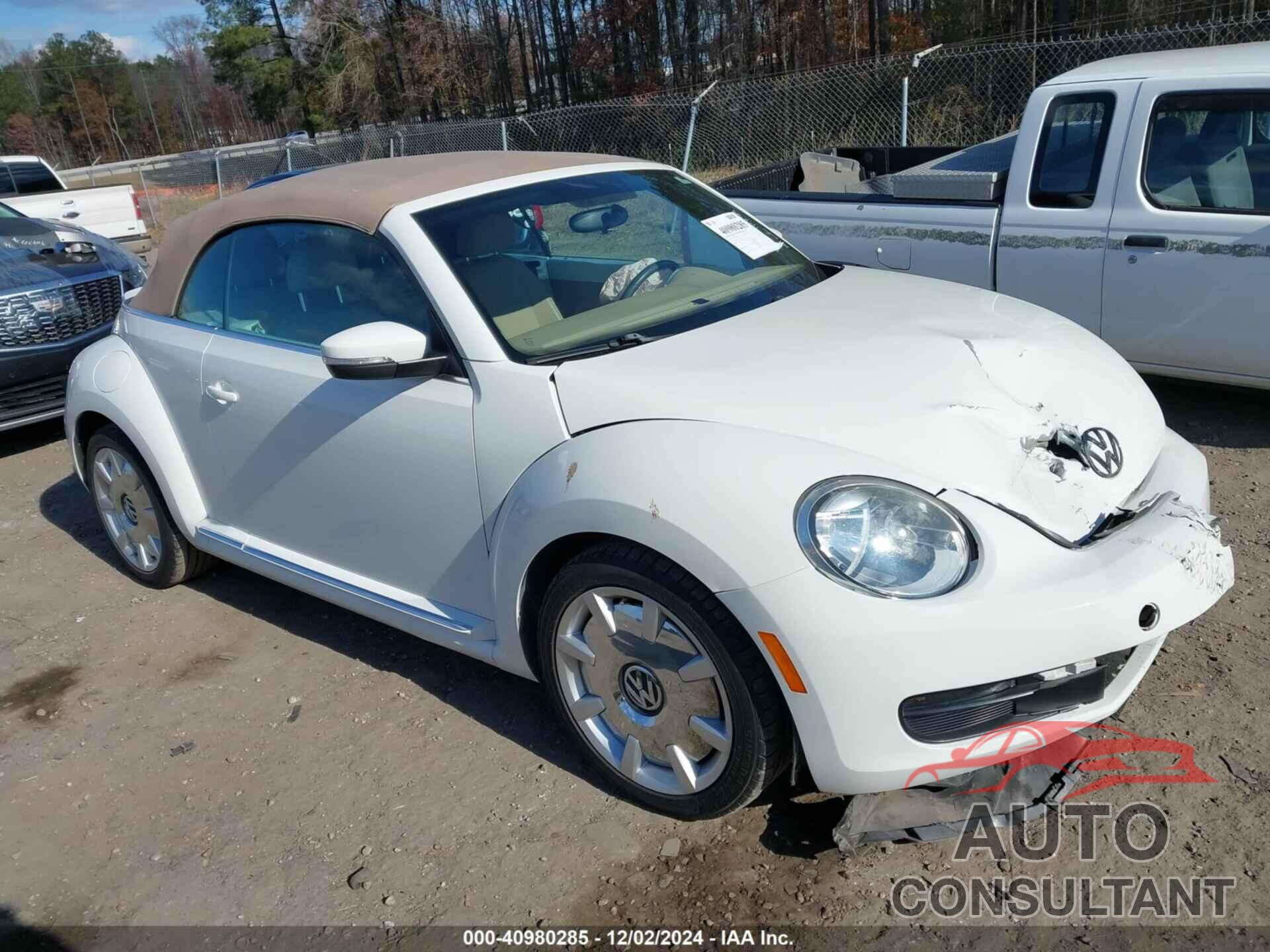 VOLKSWAGEN BEETLE 2014 - 3VW5P7AT3EM801090