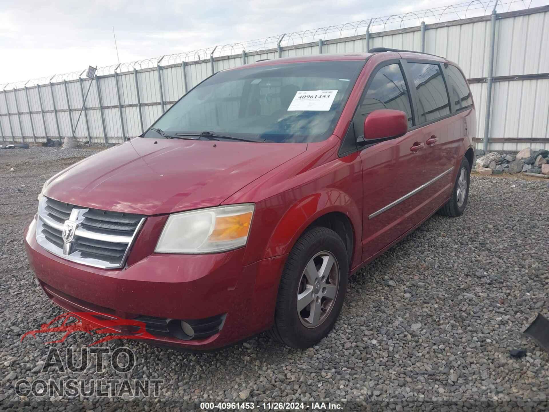 DODGE GRAND CARAVAN 2010 - 2D4RN5D1XAR258285