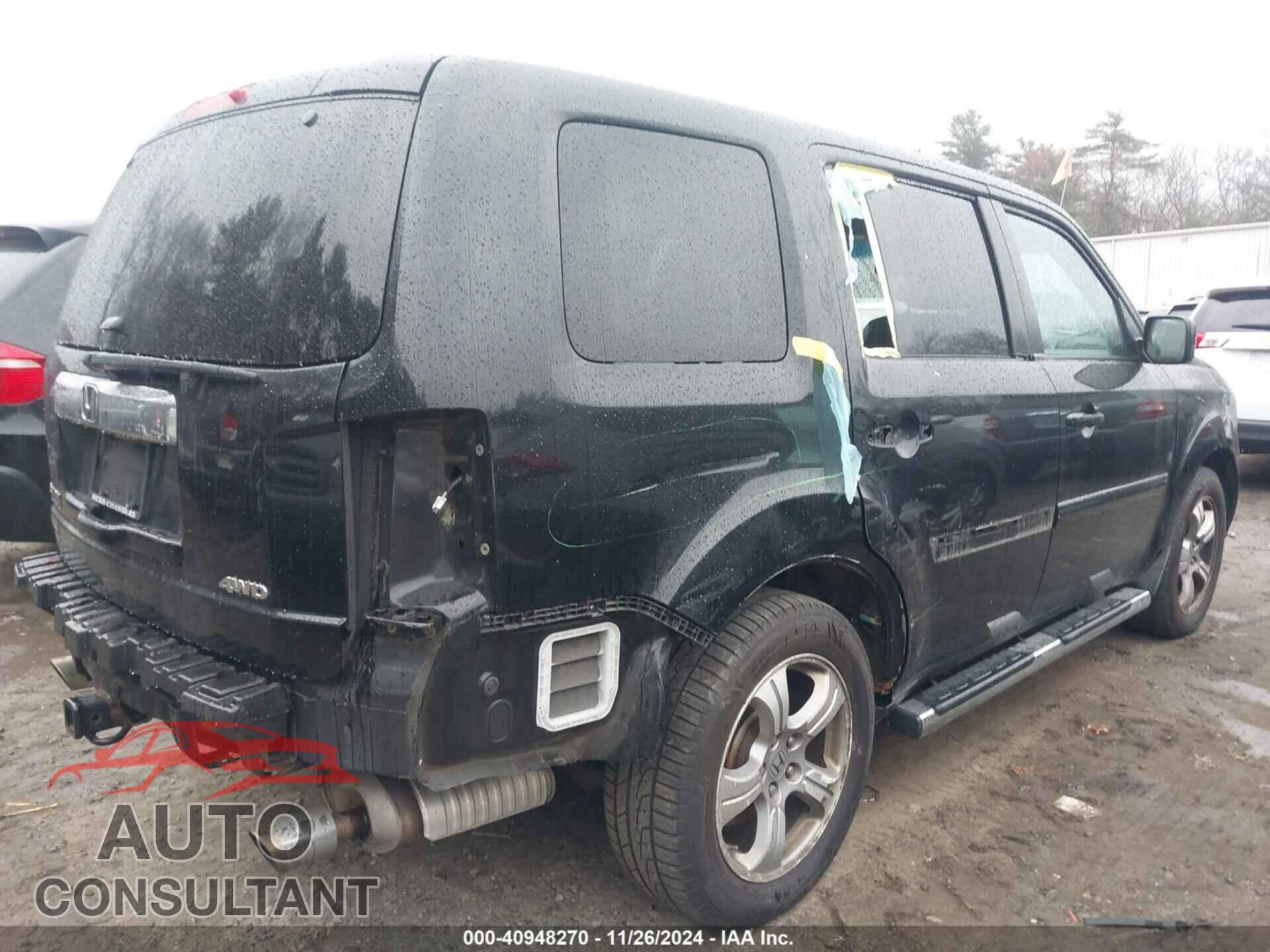 HONDA PILOT 2012 - 5FNYF4H69CB046465