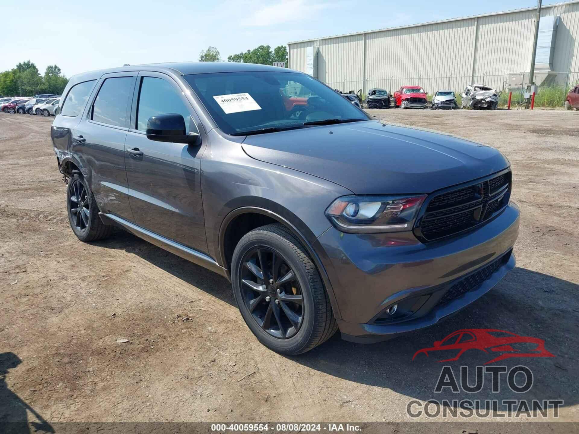 DODGE DURANGO 2018 - 1C4RDJAG8JC395140