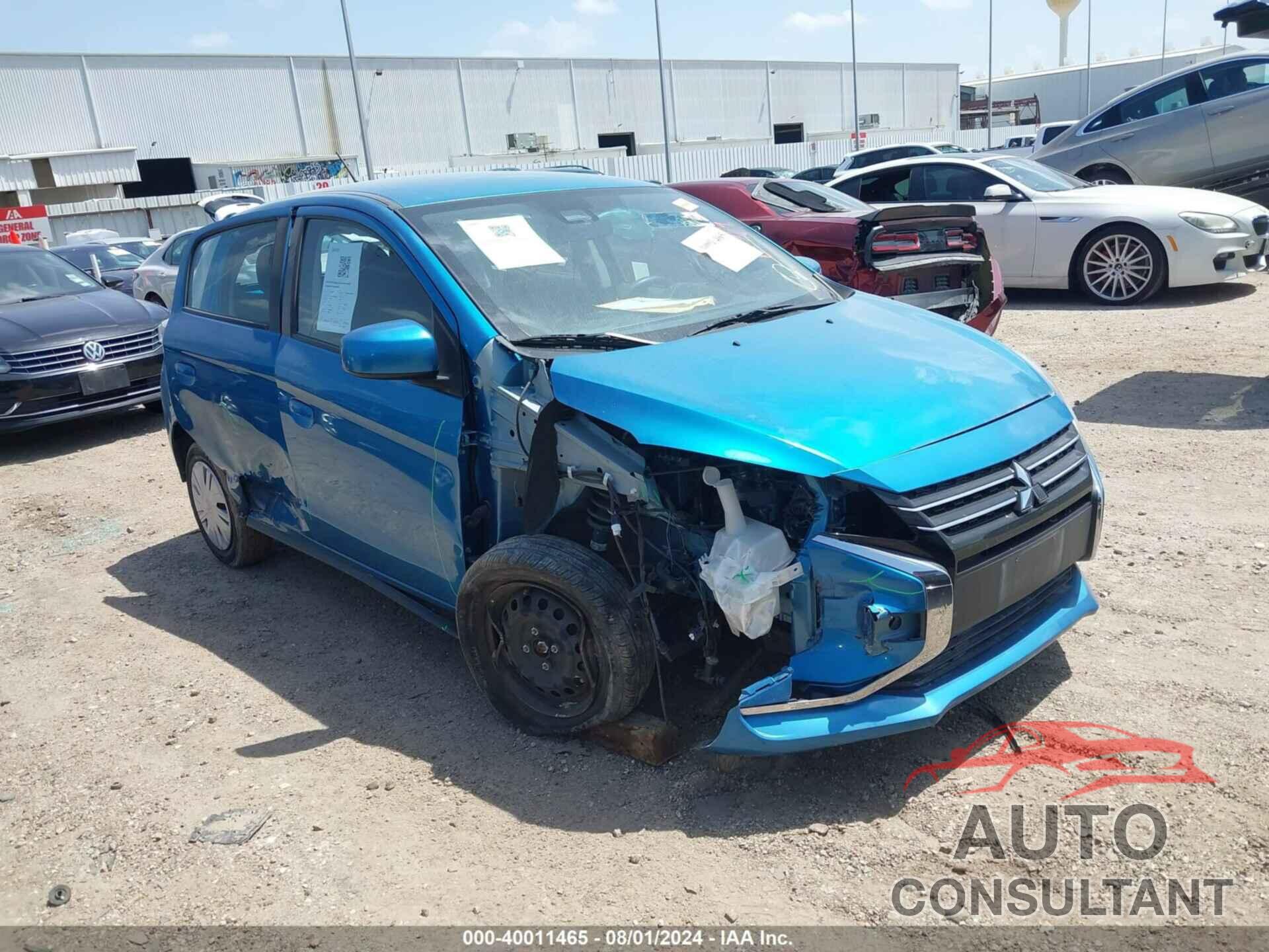 MITSUBISHI MIRAGE 2021 - ML32AUHJ1MH014008