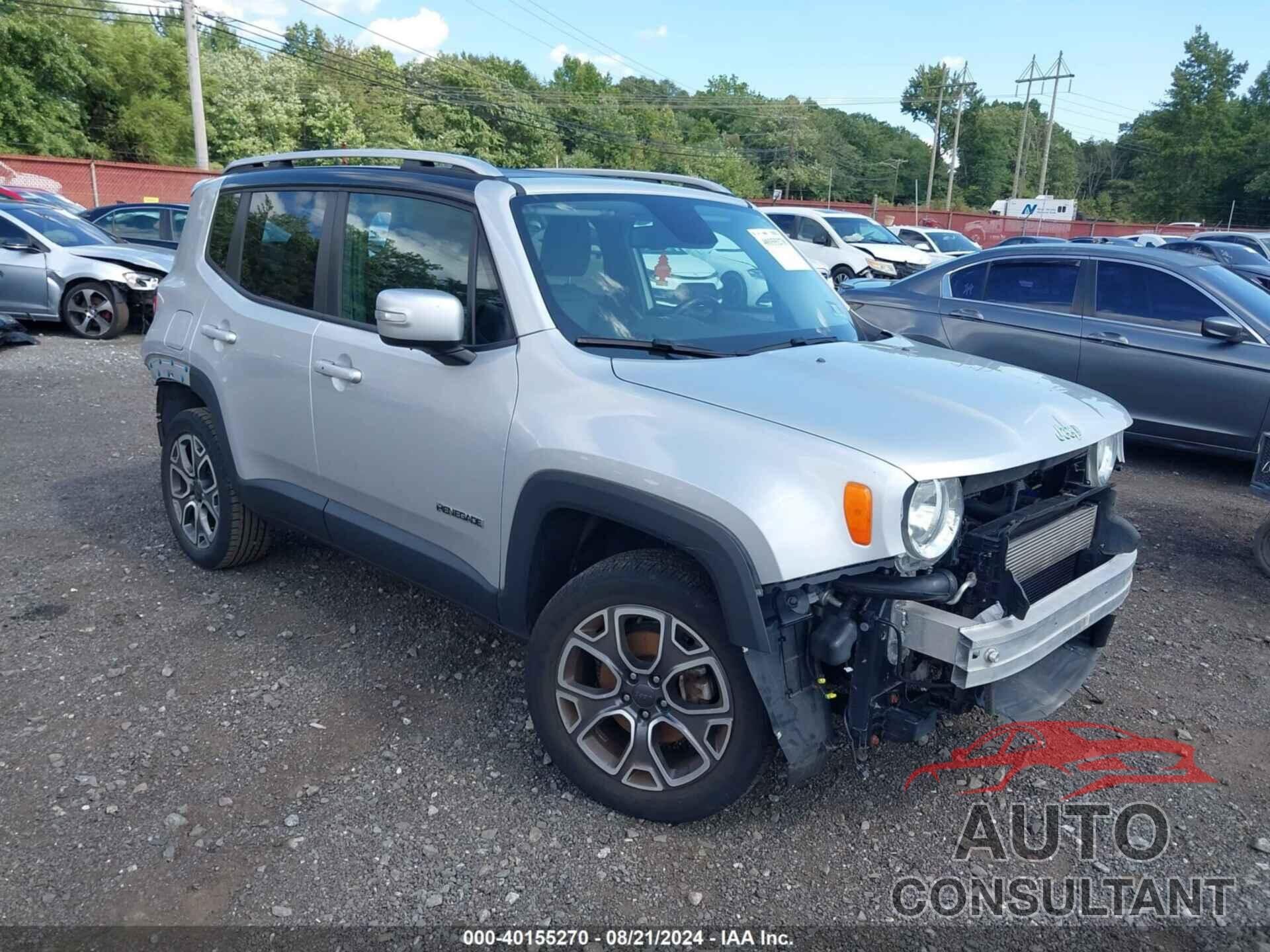 JEEP RENEGADE 2016 - ZACCJBDT5GPD40372