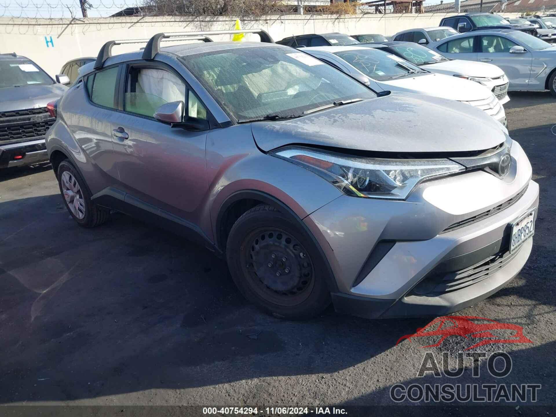 TOYOTA C-HR 2019 - JTNKHMBX9K1026110