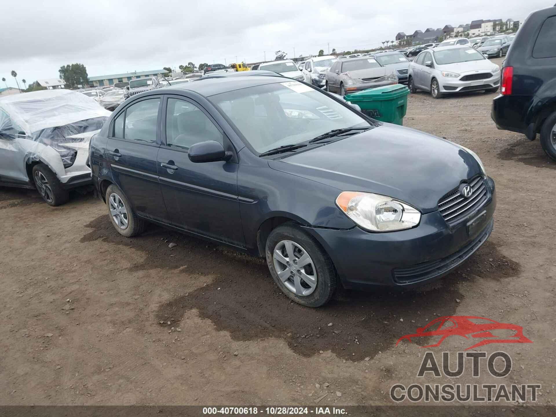 HYUNDAI ACCENT 2011 - KMHCN4AC0BU604332