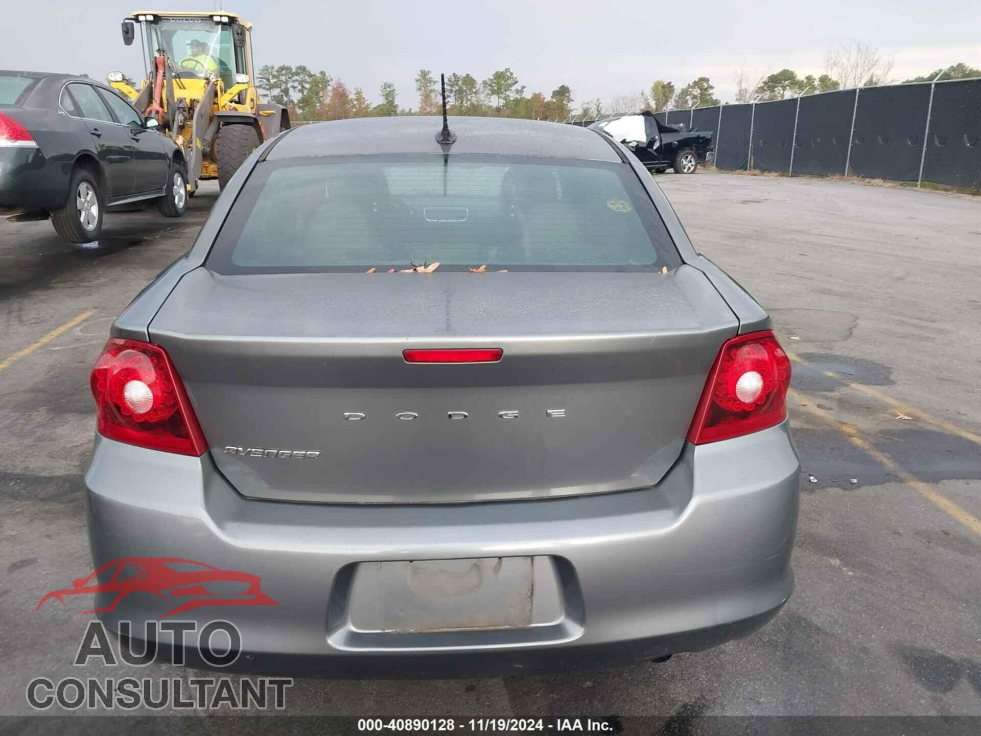 DODGE AVENGER 2013 - 1C3CDZAB2DN532482