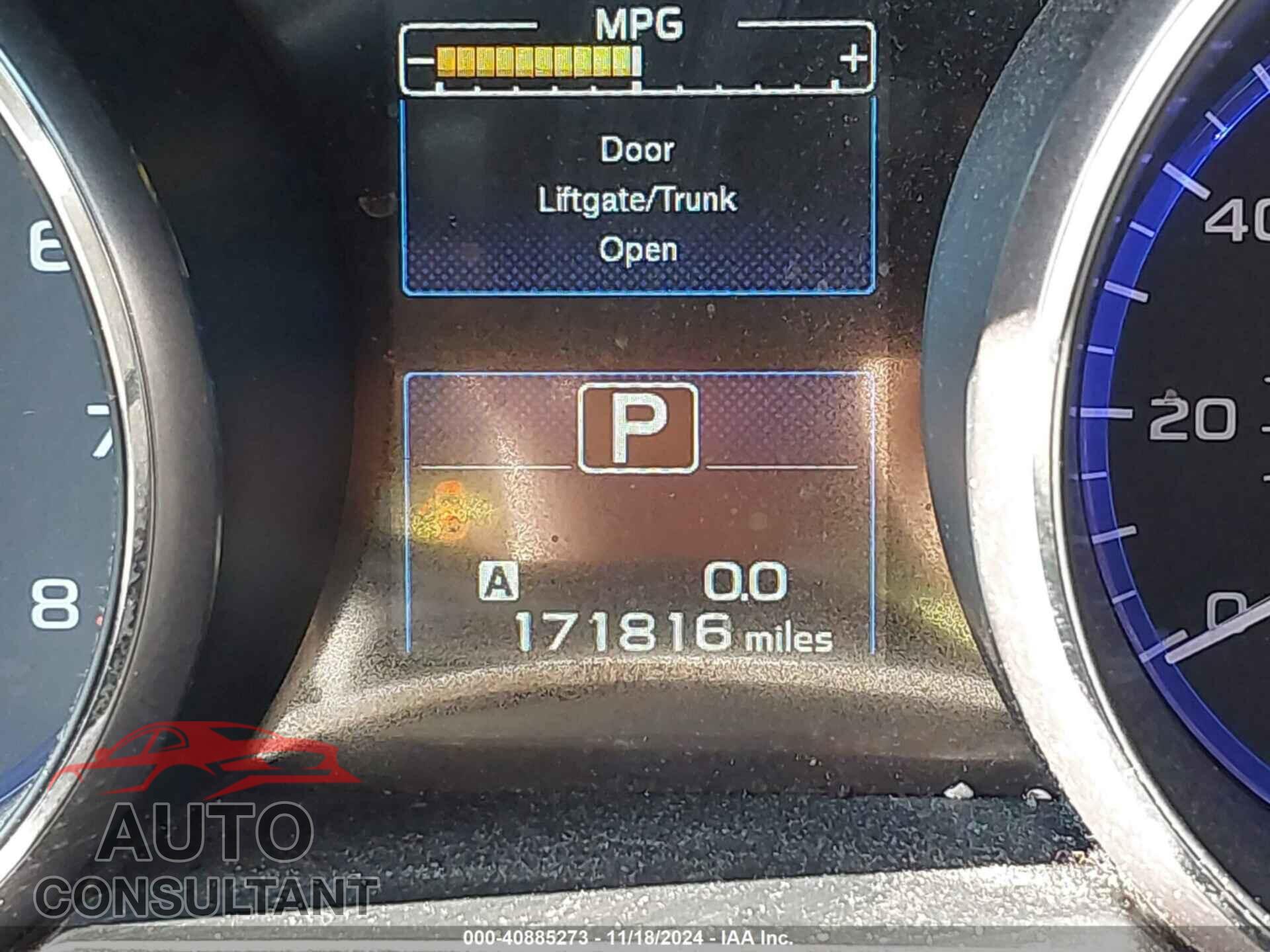SUBARU OUTBACK 2015 - 4S4BSBLC0F3230029