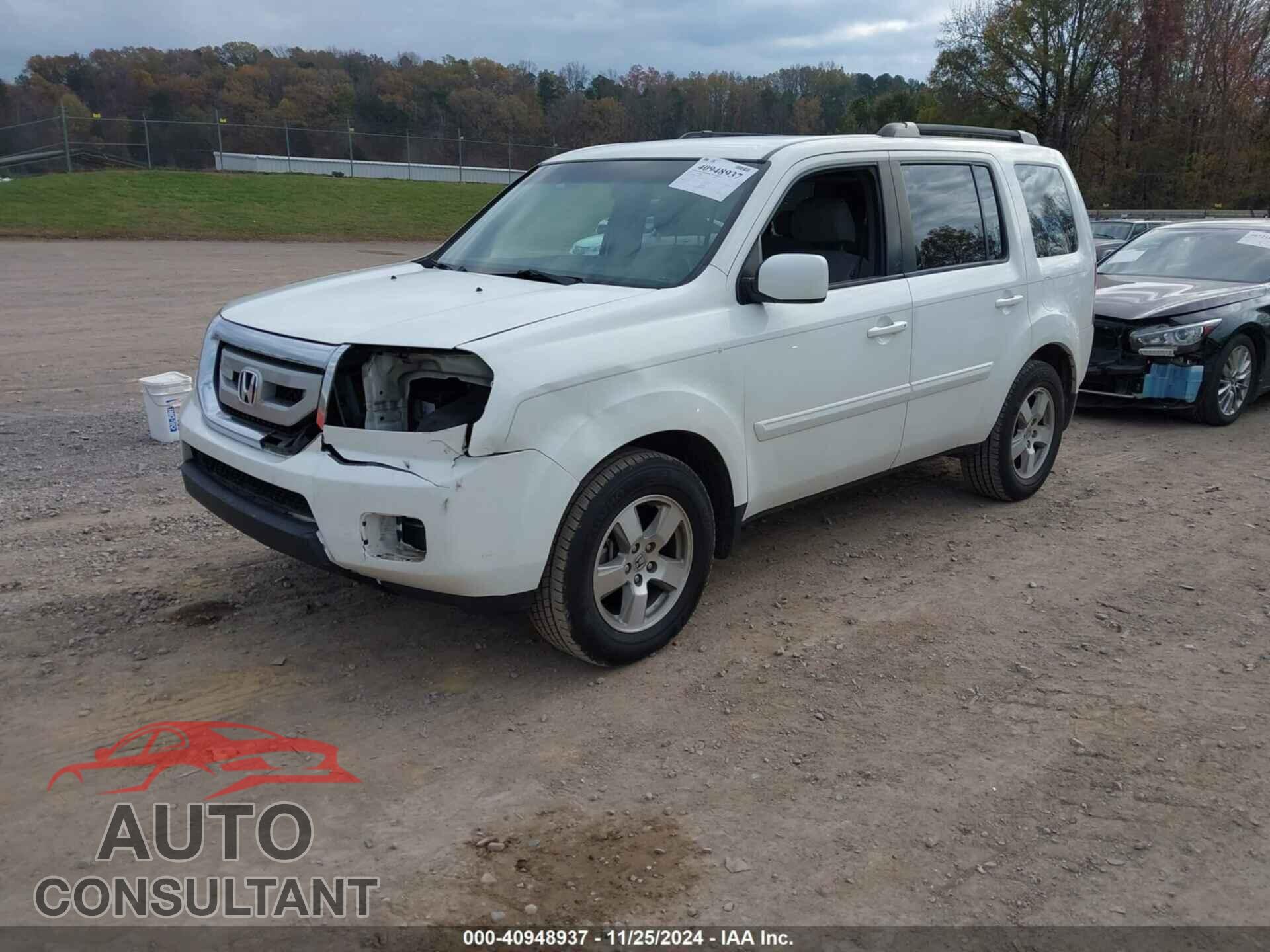 HONDA PILOT 2011 - 5FNYF3H46BB030909