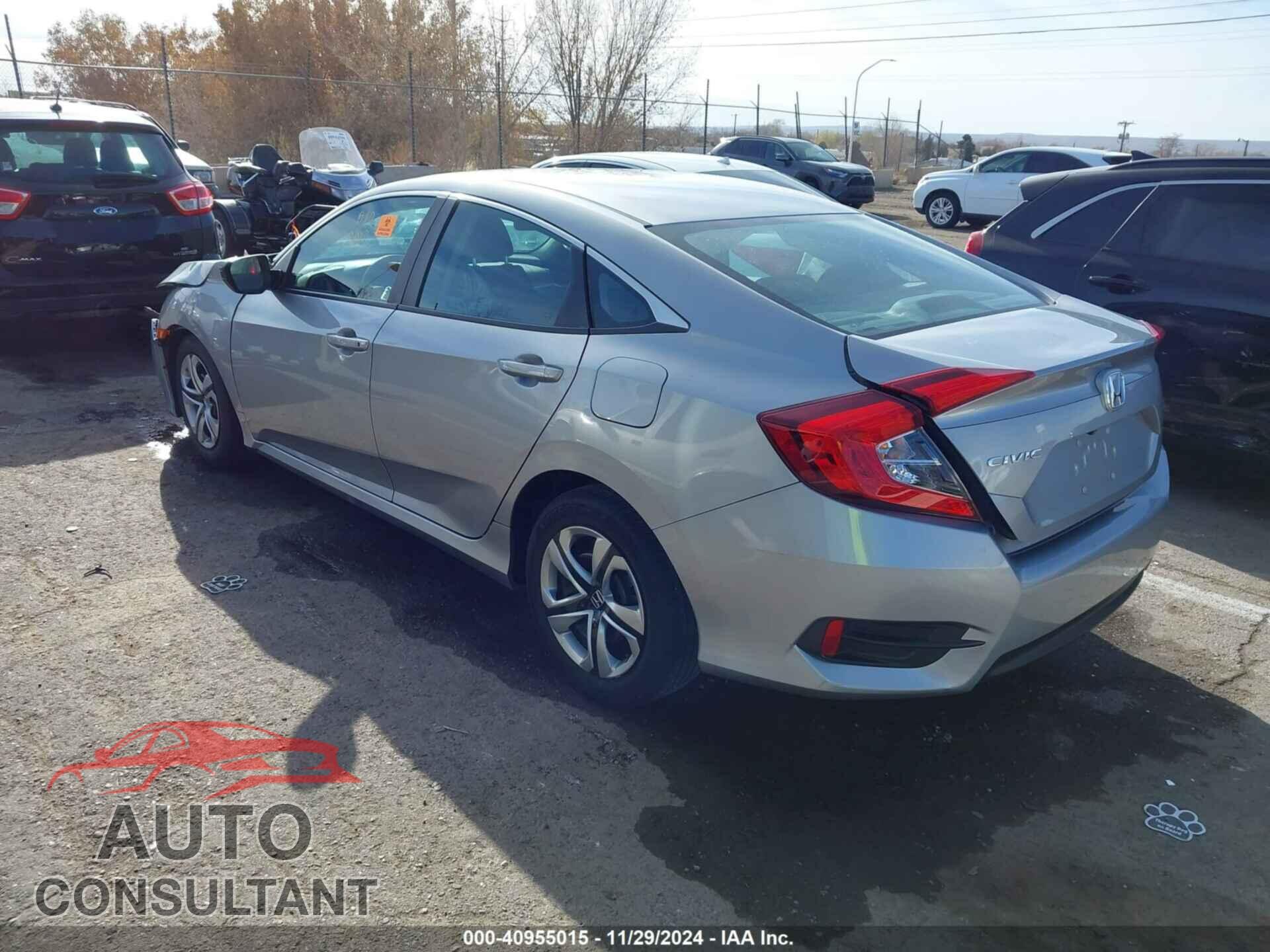 HONDA CIVIC 2017 - 19XFC2F58HE040961