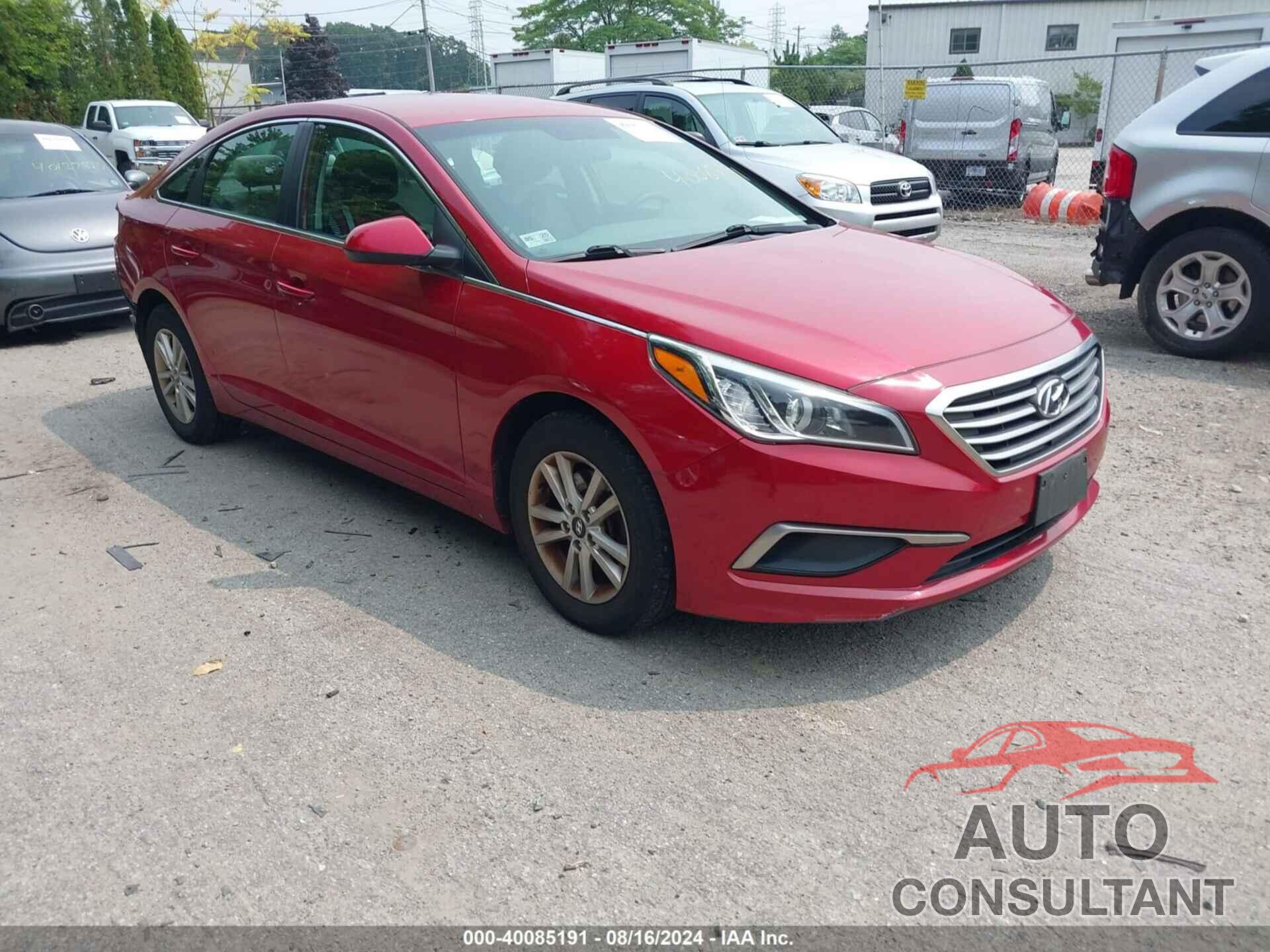 HYUNDAI SONATA 2017 - 5NPE24AF7HH518180