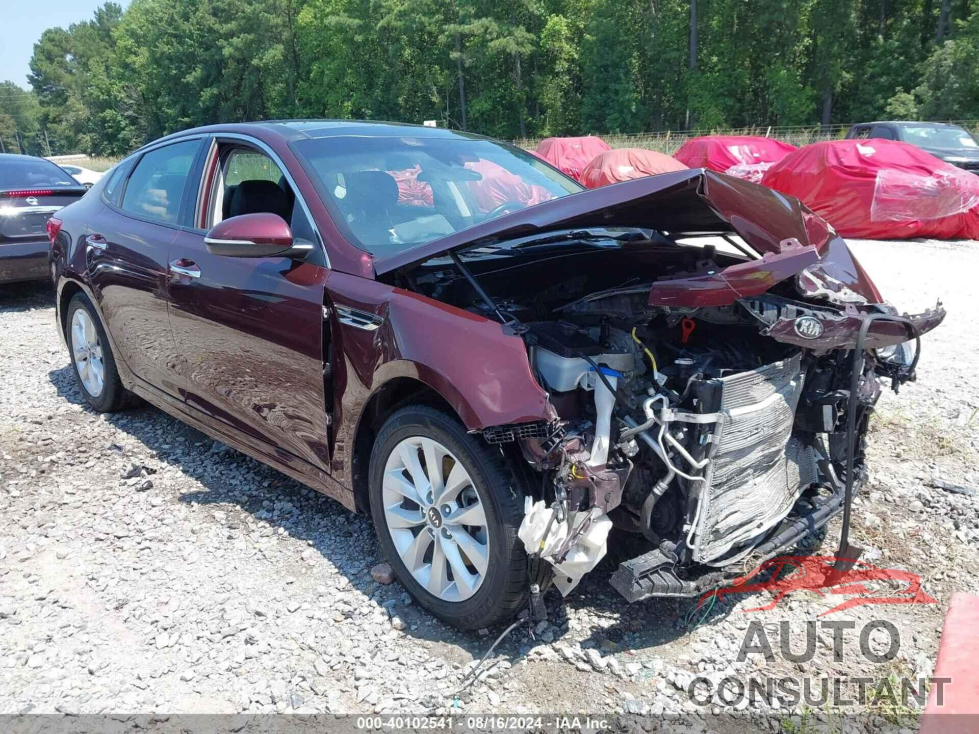 KIA OPTIMA 2017 - 5XXGU4L35HG129748