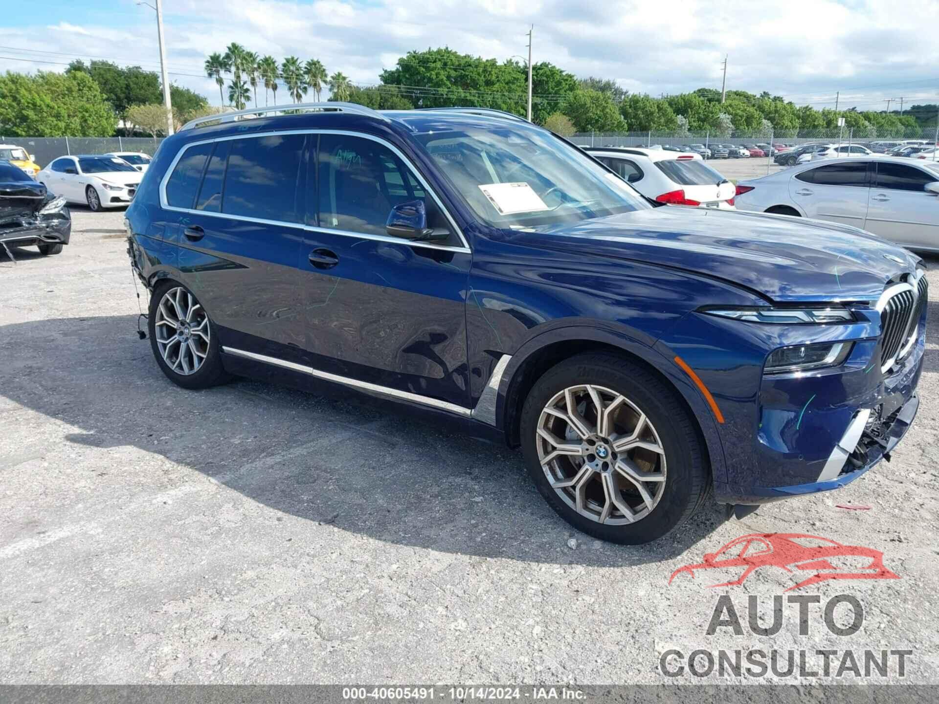 BMW X7 2023 - 5UX23EM01P9N67491