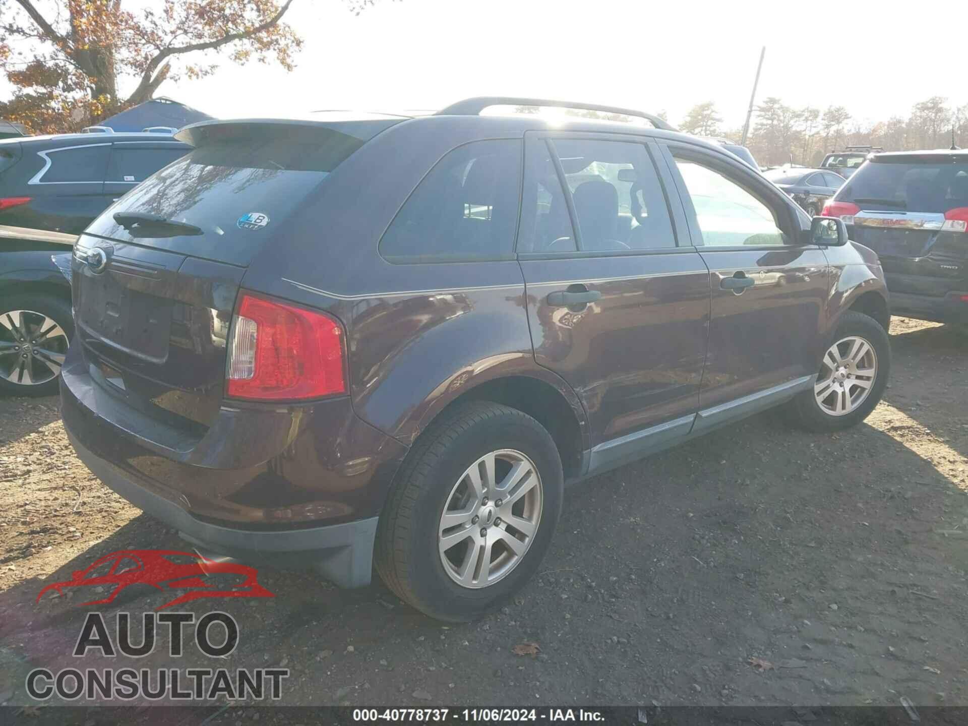 FORD EDGE 2011 - 2FMDK3GC3BBA95034
