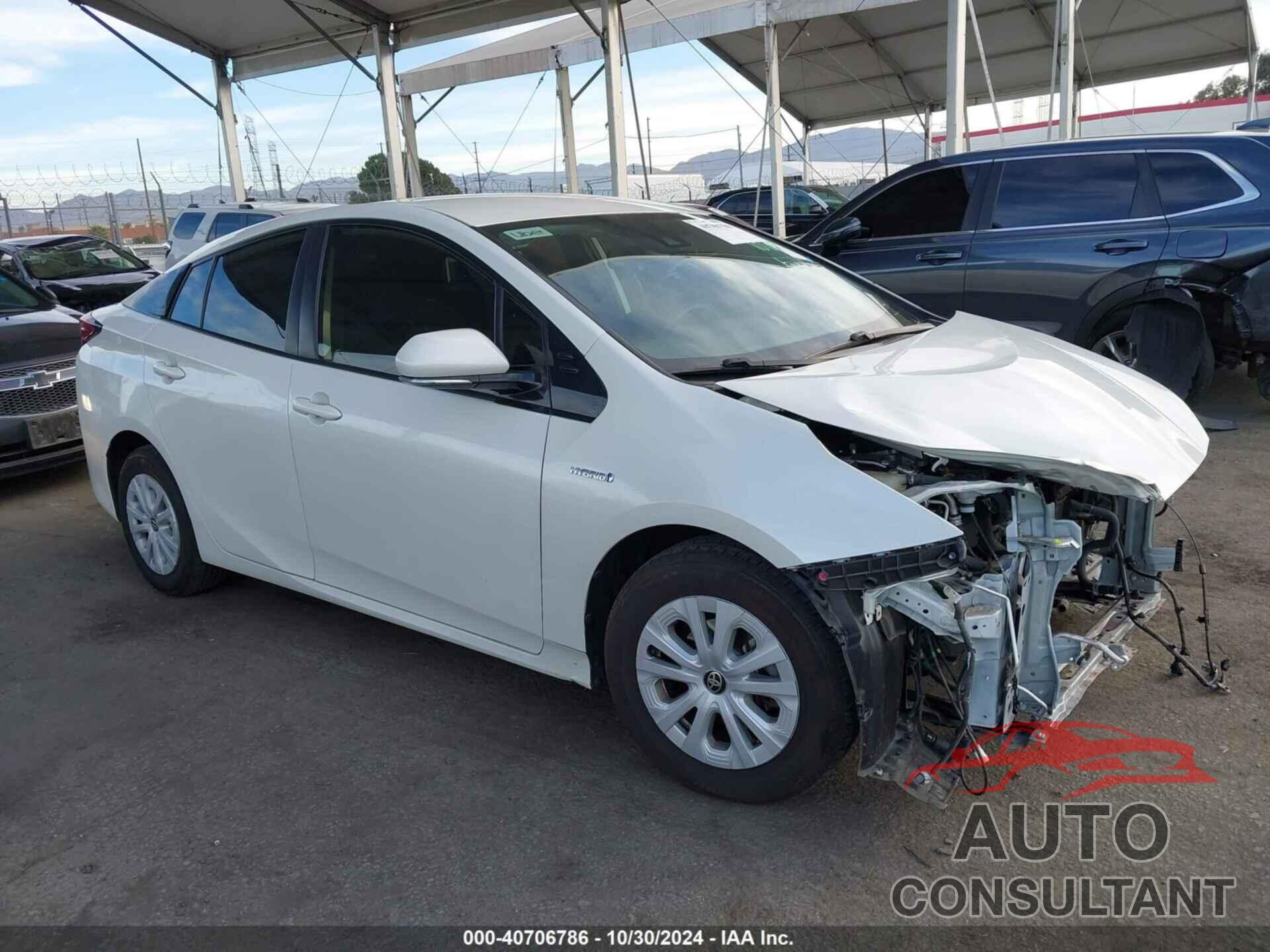 TOYOTA PRIUS 2019 - JTDKARFU0K3077134