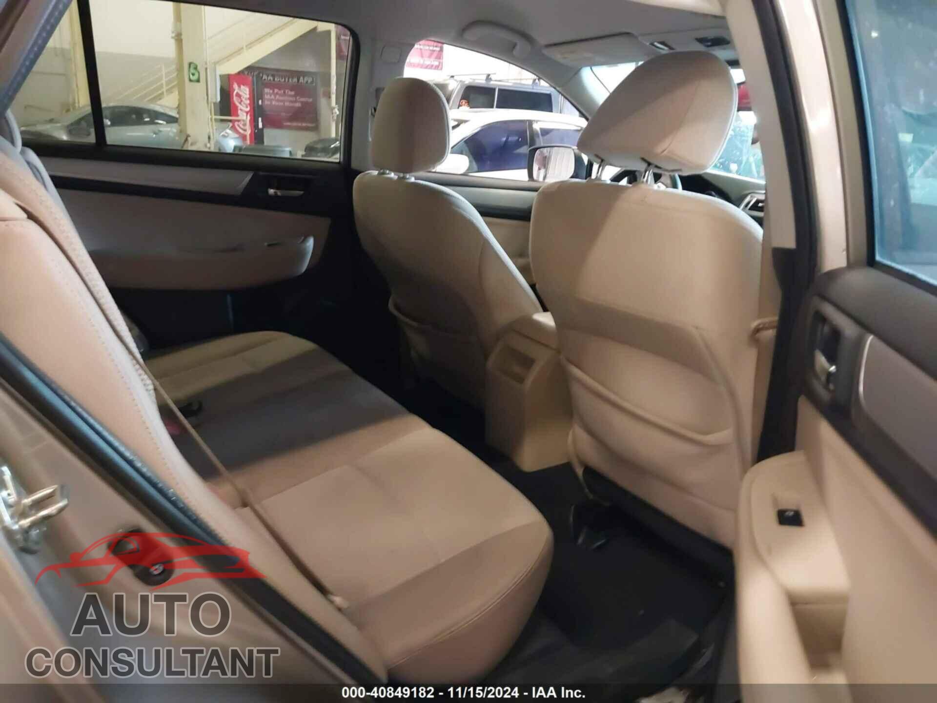 SUBARU OUTBACK 2016 - 4S4BSBFC6G3203530