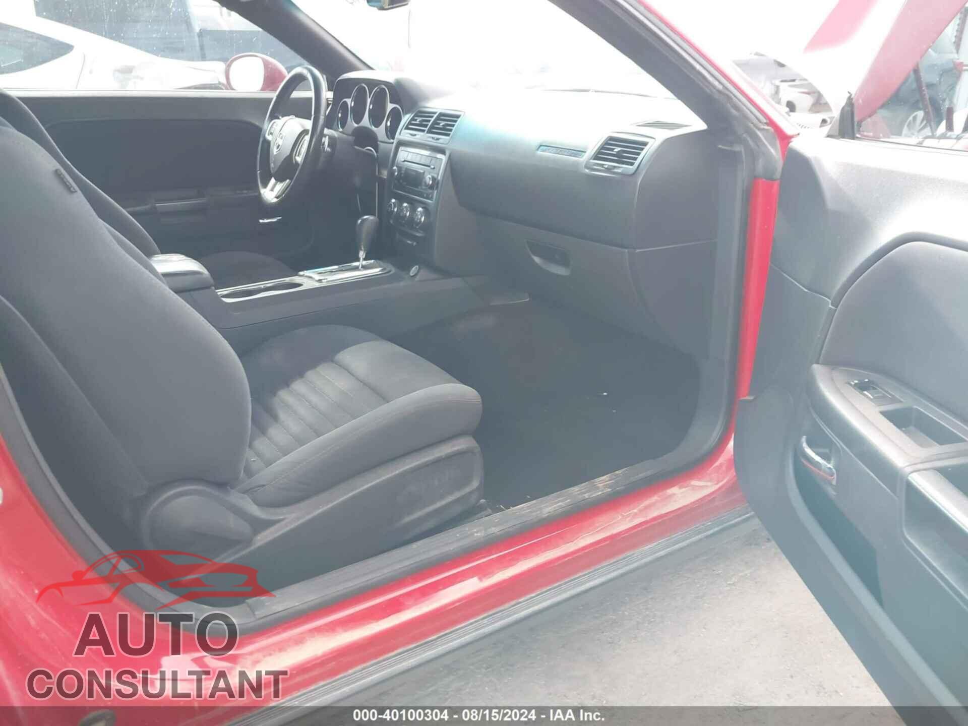 DODGE CHALLENGER 2013 - 2C3CDYAG7DH611385