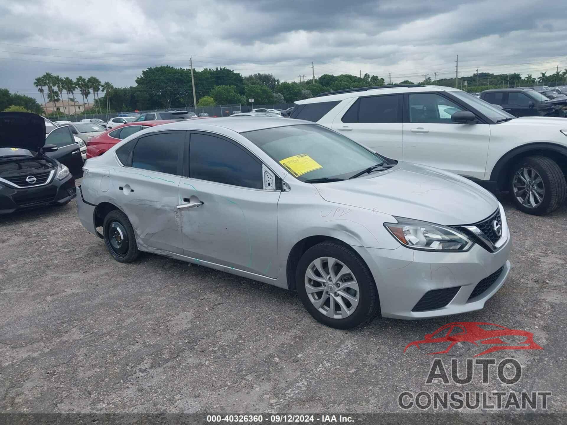 NISSAN SENTRA 2019 - 3N1AB7AP2KY320872