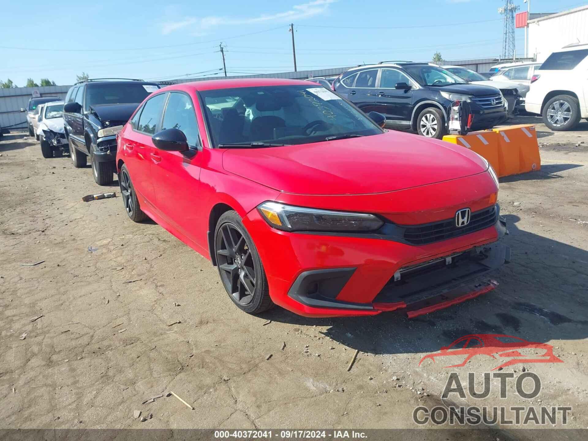 HONDA CIVIC 2022 - 2HGFE2F51NH516205