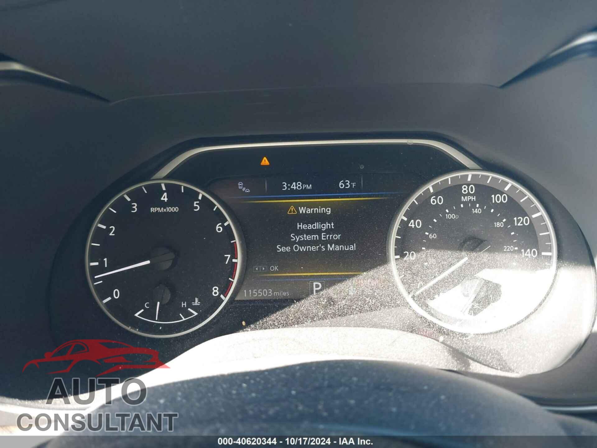 NISSAN MAXIMA 2017 - 1N4AA6AP3HC389149