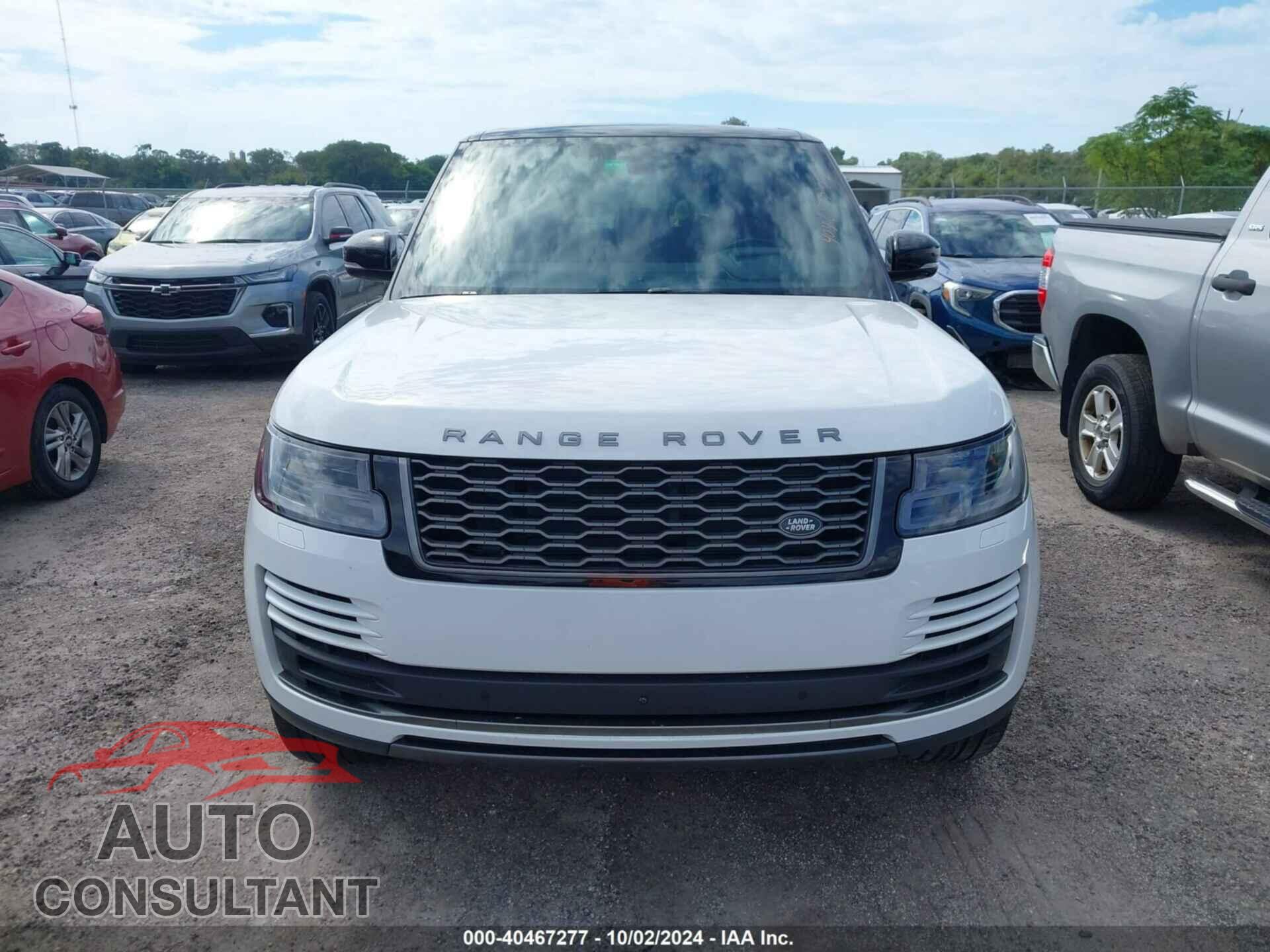 LAND ROVER RANGE ROVER 2021 - SALGS2RU6MA448665