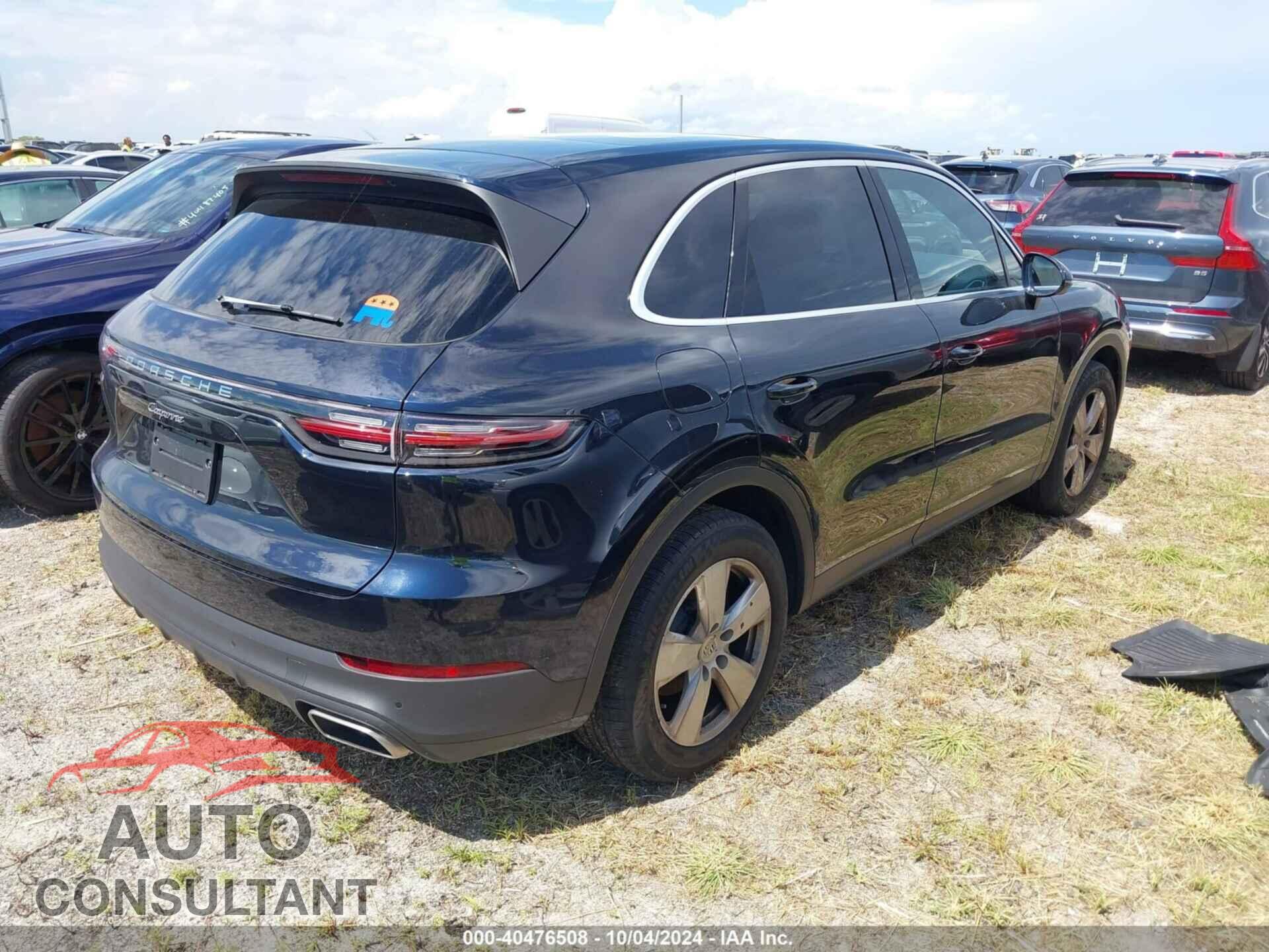 PORSCHE CAYENNE 2020 - WP1AA2AY7LDA05922