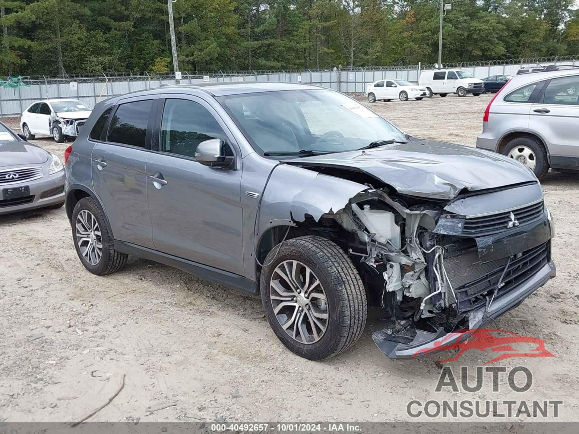 MITSUBISHI OUTLANDER SPORT 2017 - JA4AP3AU2HZ013000