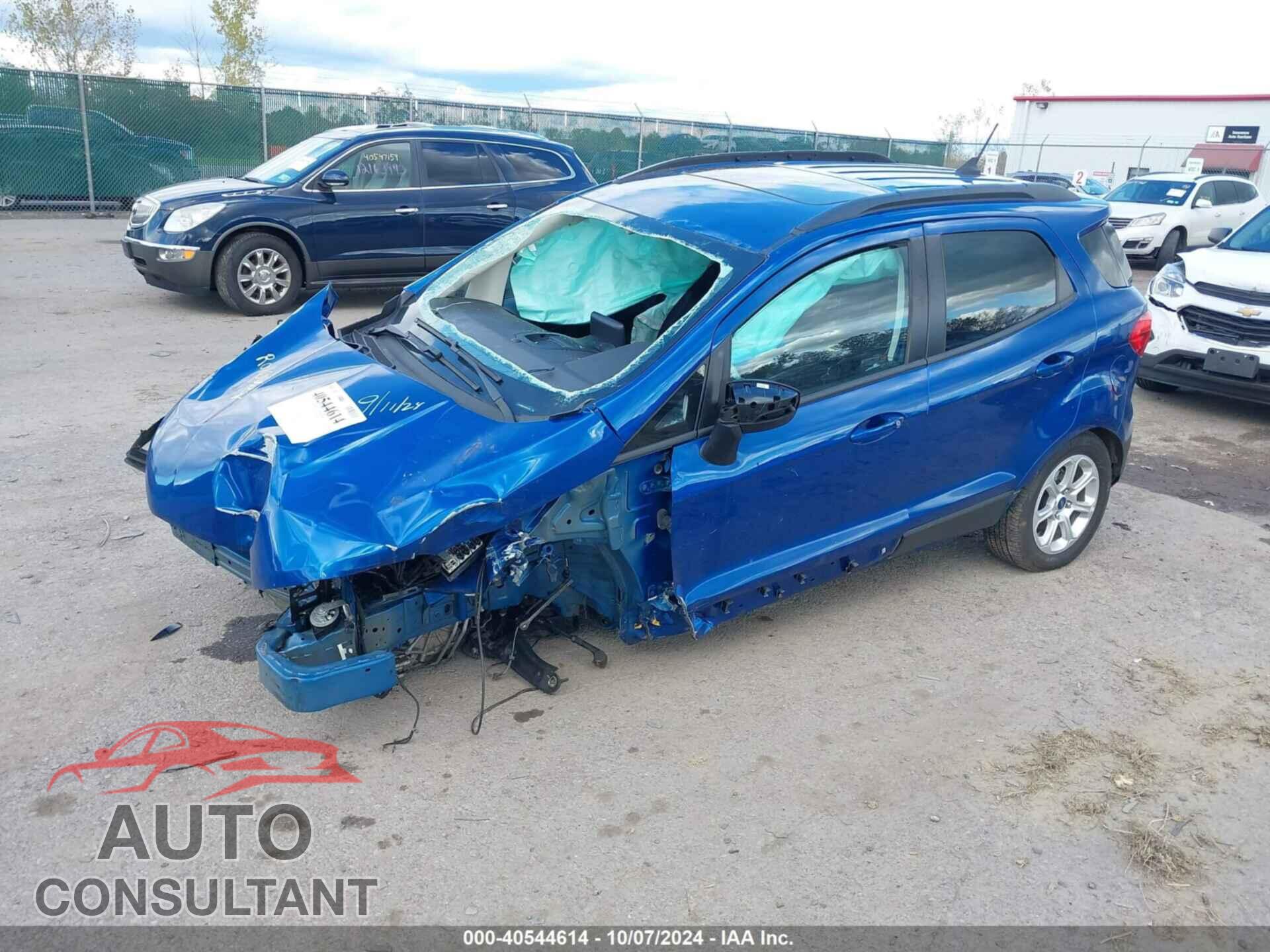 FORD ECOSPORT 2021 - MAJ6S3GL3MC455151