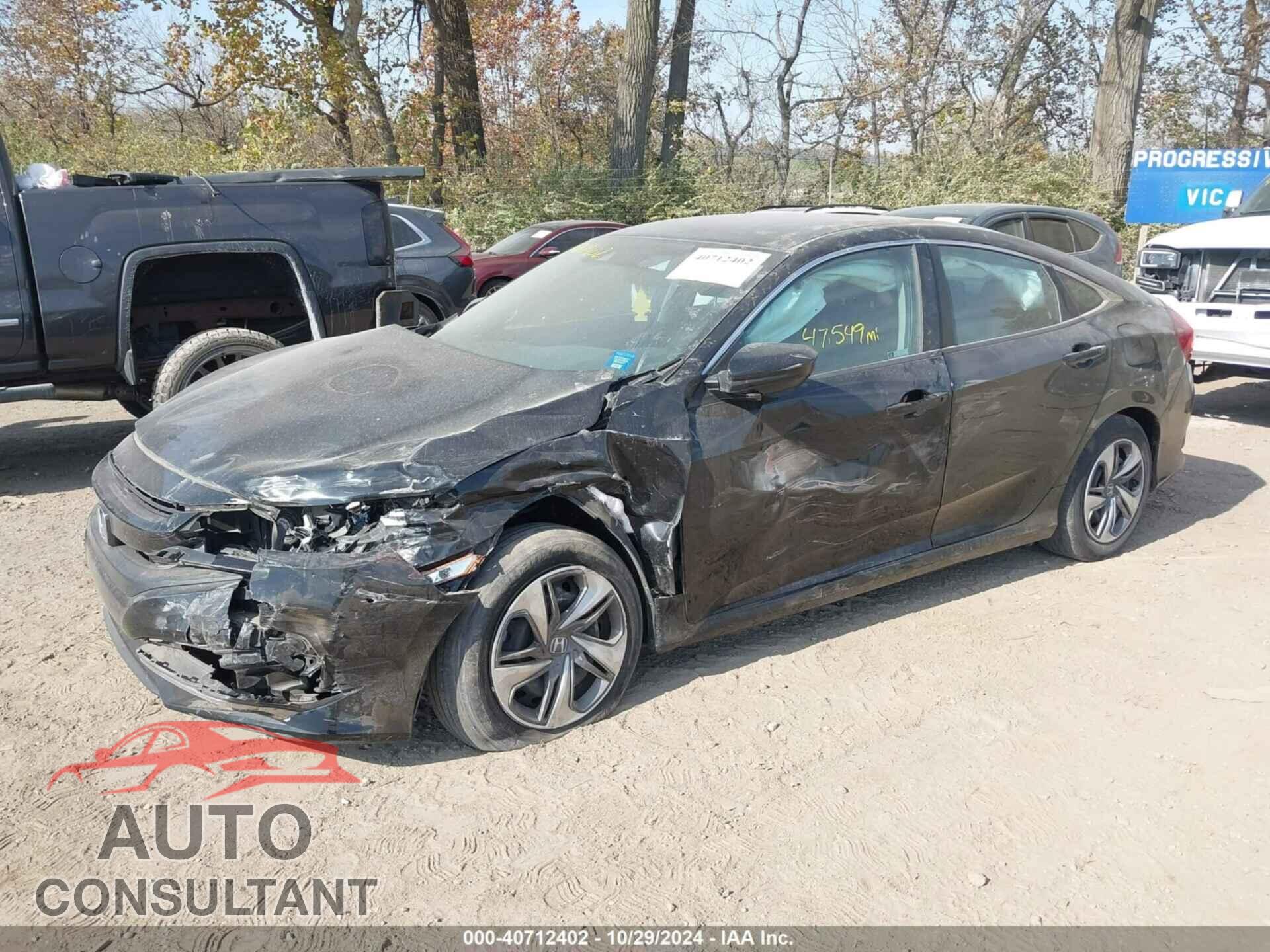 HONDA CIVIC 2019 - 2HGFC2F65KH574327